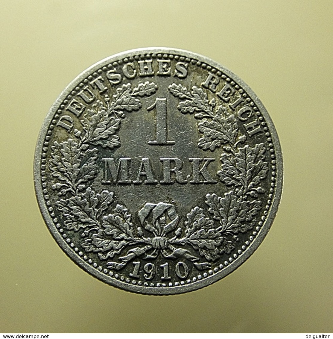 Germany 1 Mark 1910 F Silver - 1 Mark