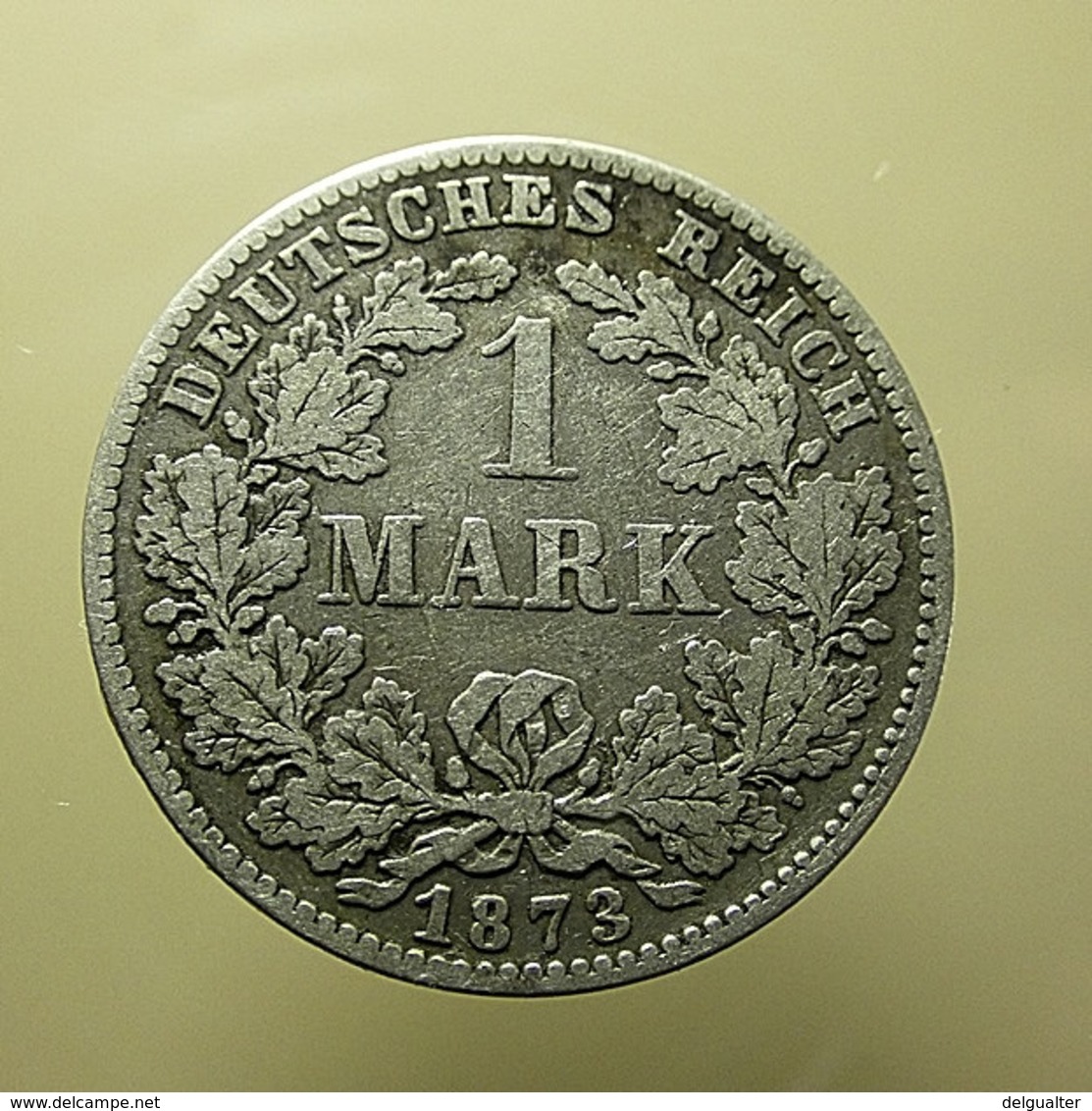 Germany 1 Mark 1873 D Silver - 1 Mark