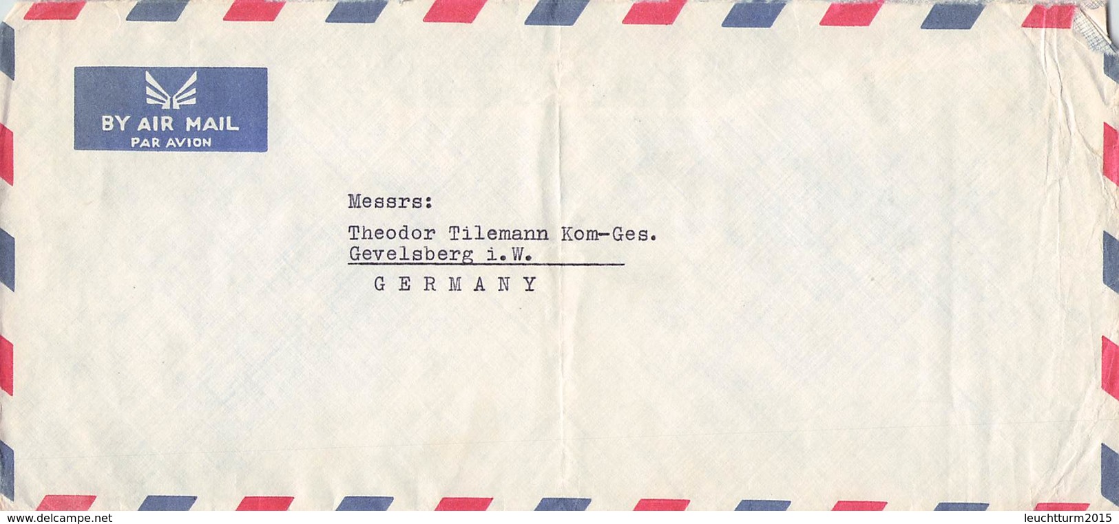 IRAN - AIRMAIL 1966 TEHERAN - GEVELSBERG/GERMANY -fold- /ak1106 - Iran