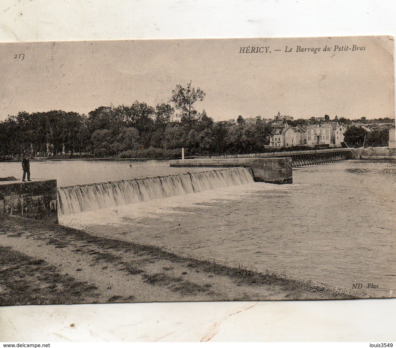 Héricy -   Le  Barrage  Du  Petit - Bras. - Other & Unclassified