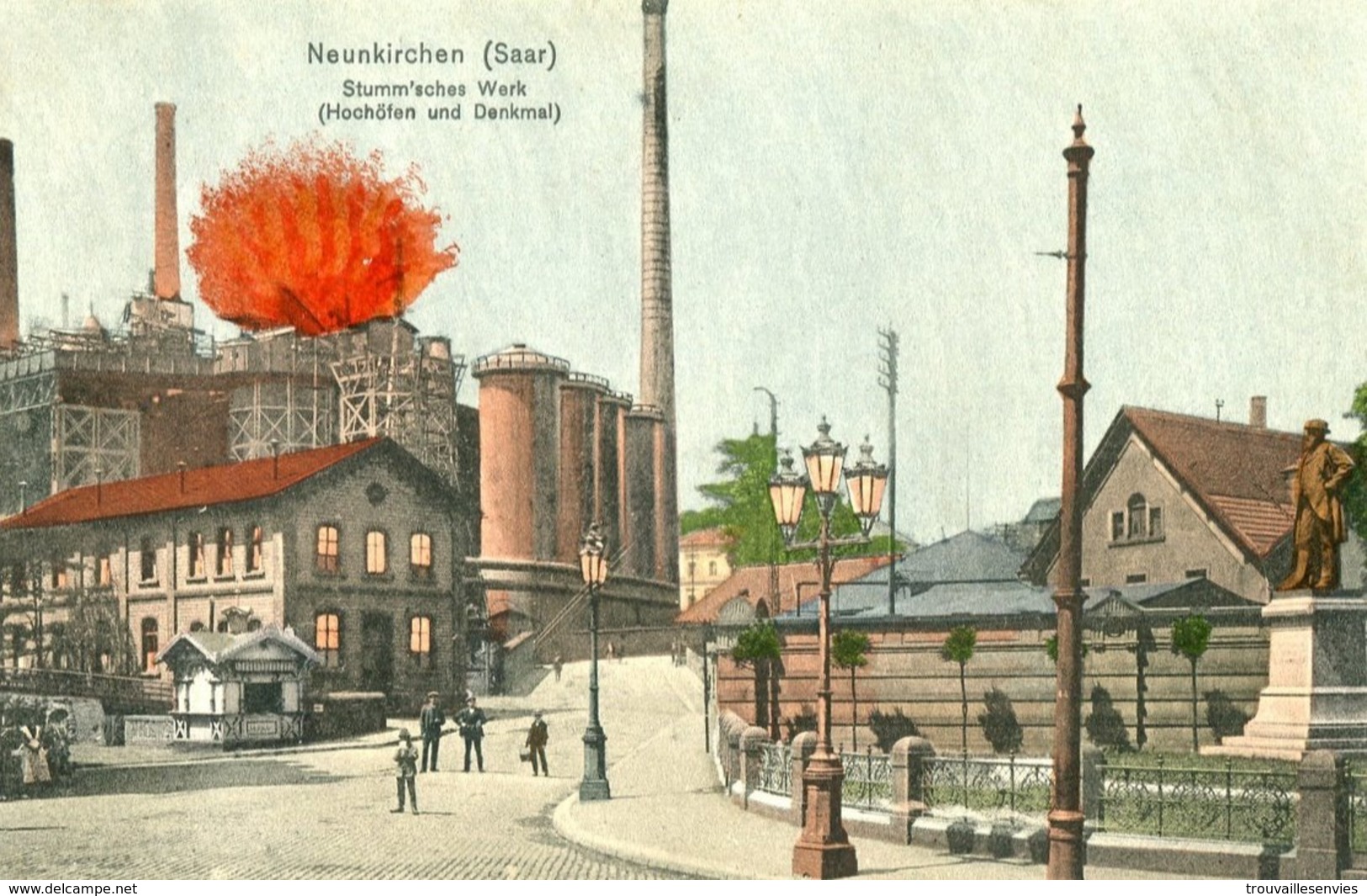 NEUNKIRCHEN - ( SAAR ) - STUMM'SCHES WERK - HOCHOFEN UND DENKMAL - Kreis Neunkirchen