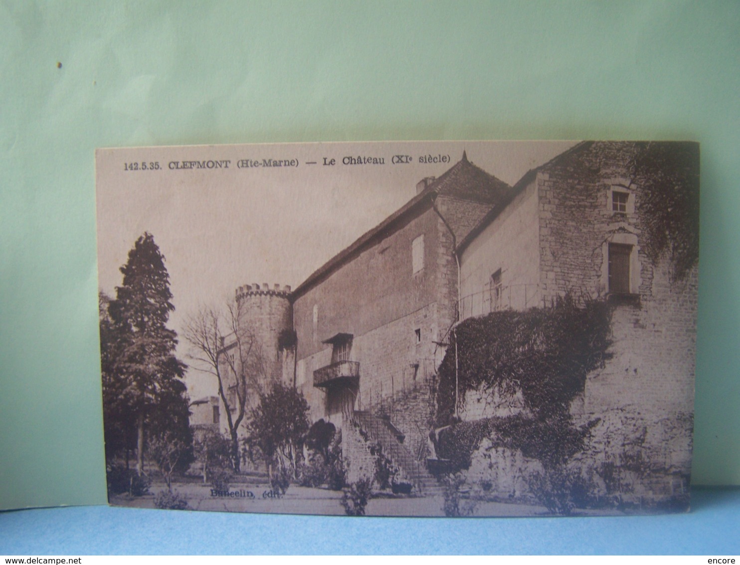 CLEFMONT (HAUTE MARNE) LES ARBRES. LE CHATEAU. XI°SIECLE.  100_9748GRT - Clefmont