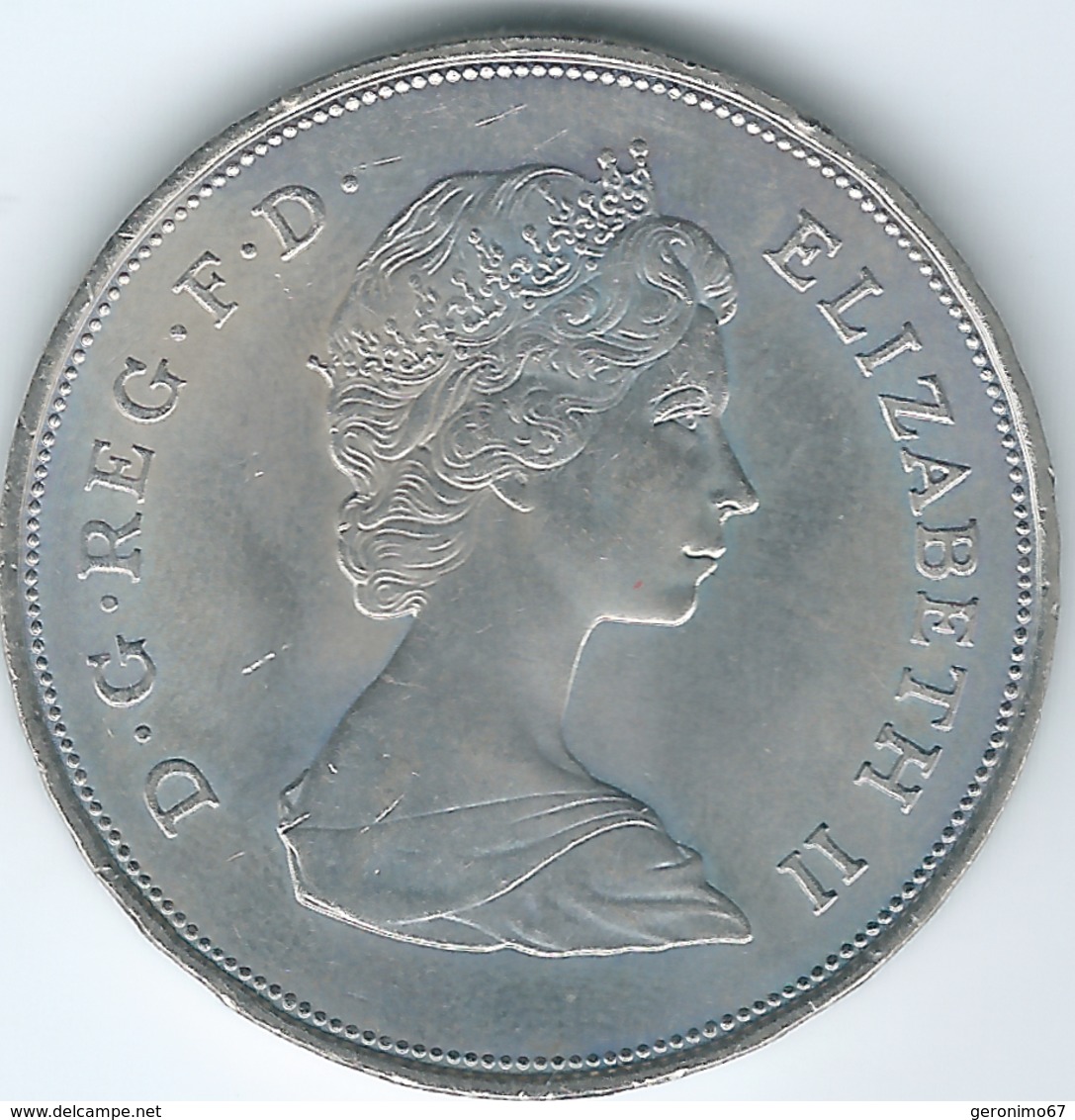 United Kingdom - 1981 - Elizabeth II - 25 Pence - Wedding Of Prince Charles & Lady Diana Spencer - KM925 - 25 New Pence