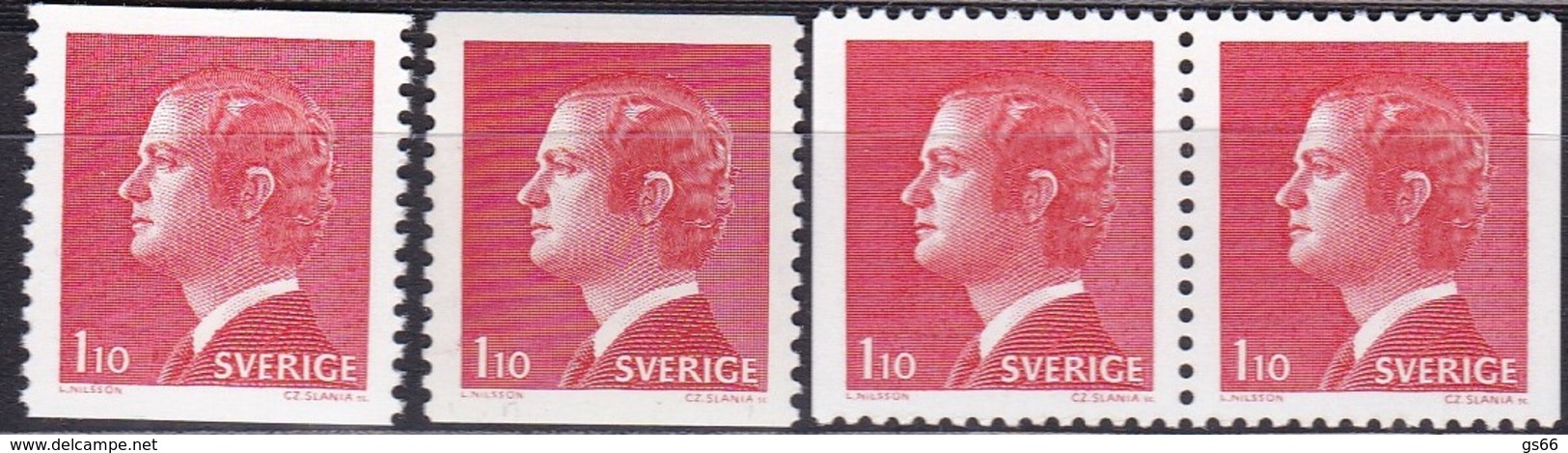 Schweden, 1975,  Mi. Nr.: 902,  MNH **, Freimarken: König Carl XVI. Gustav. - Neufs