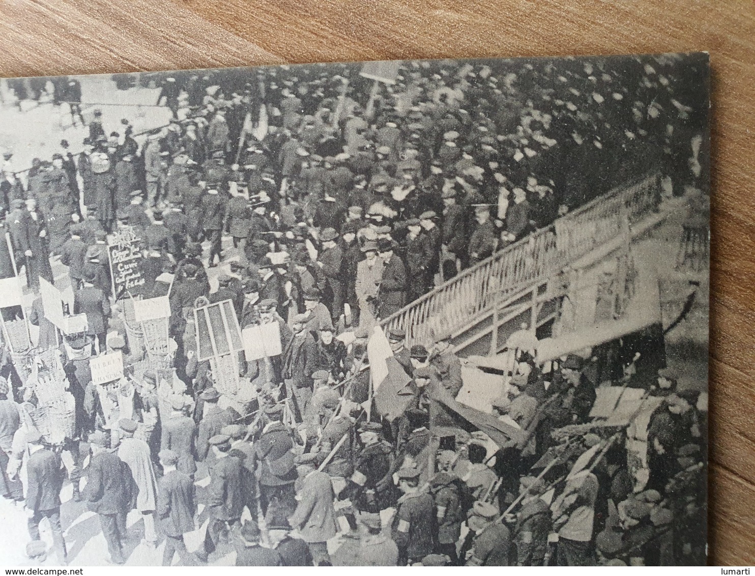 CPA Dpt 10 Manifestation Des Vignerons De L'aube A Troyes Le 9 Avril 1911  (livraison Gratuit France) - Troyes