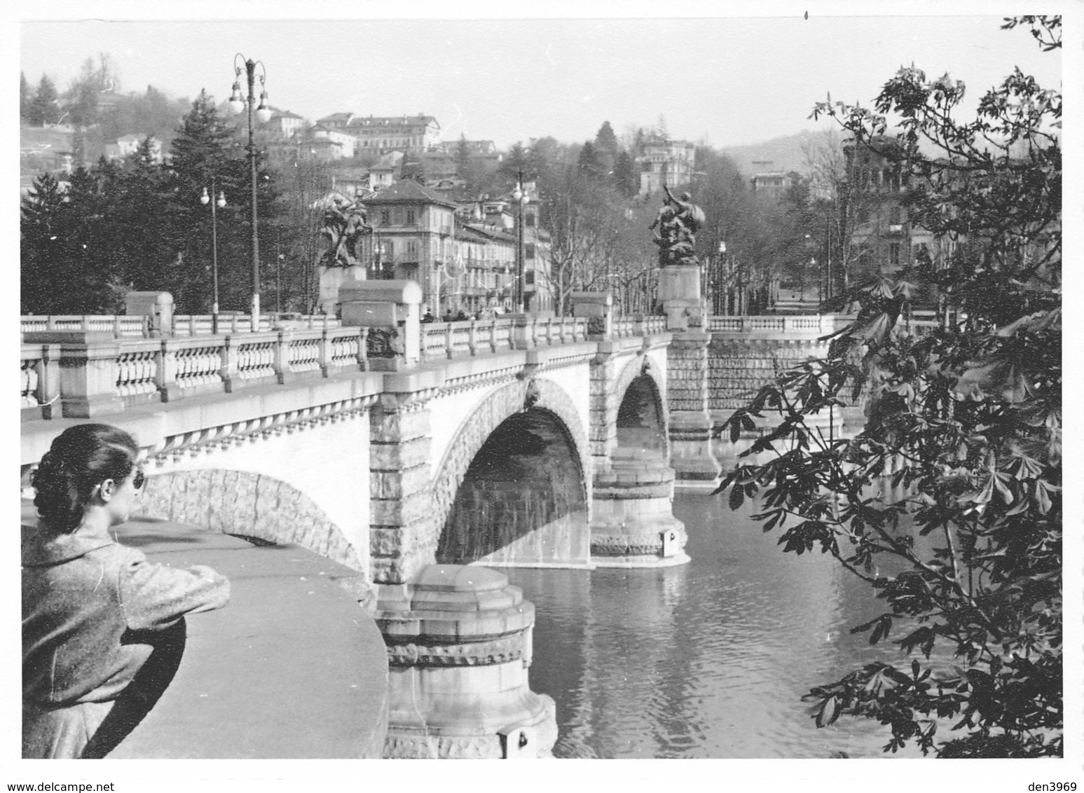 Italie - Piemonte - TURIN - Torino - Pont Umberto 1er - Pâques 1955 - Pontes