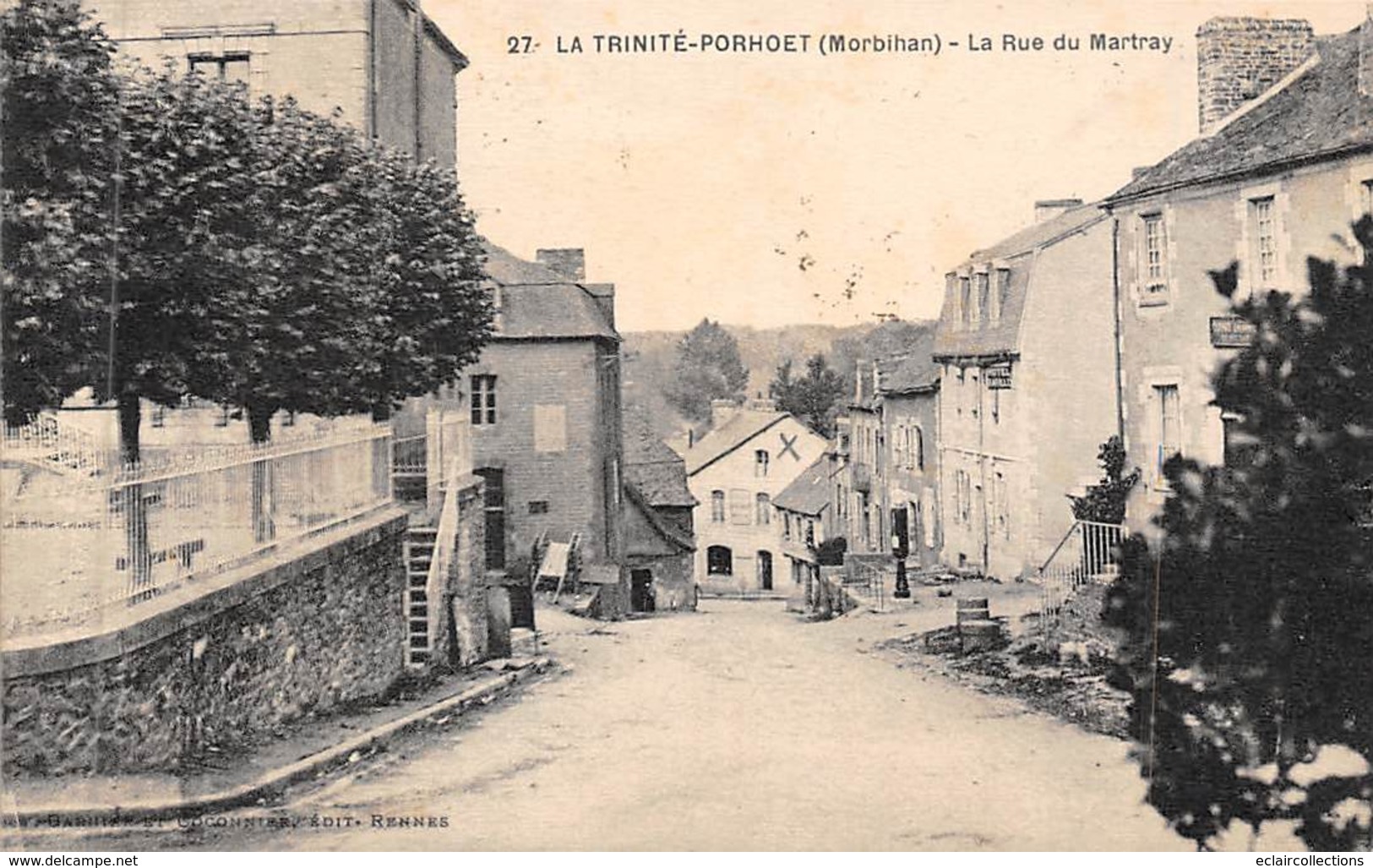 La Trinité Porhoet      56      Rue Du Martray       (Voir Scan) - Andere & Zonder Classificatie