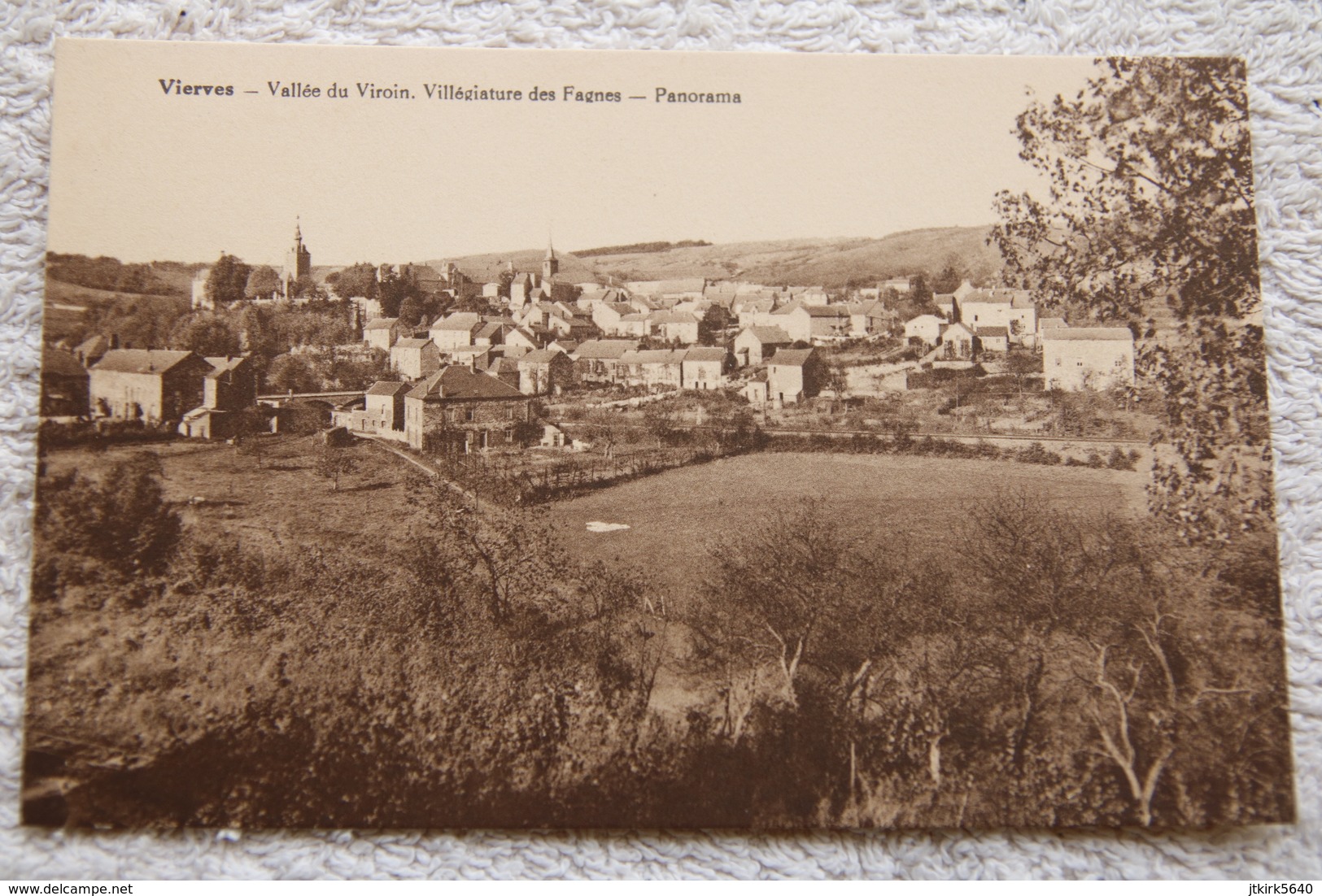 Vierves "Vallée Du Viroin. Villégiature Des Fagnes. Panorama" - Viroinval