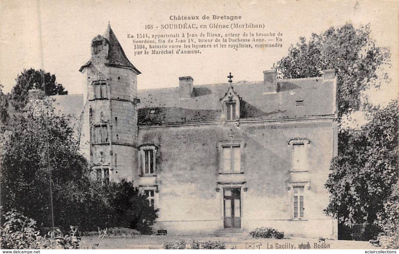 Sourdéac       56        Le Château        (Voir Scan) - Andere & Zonder Classificatie