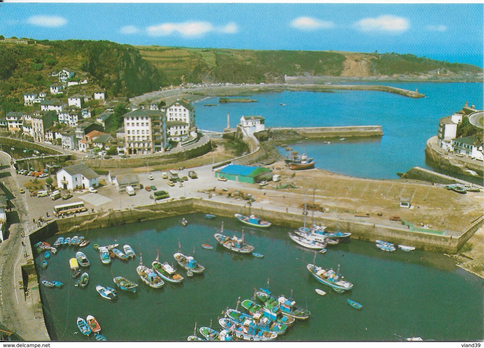 Luarca - Vue Partielle Du Port Et Plages - Vista Partial Del Puerto Y Playas - Asturias (Oviedo)