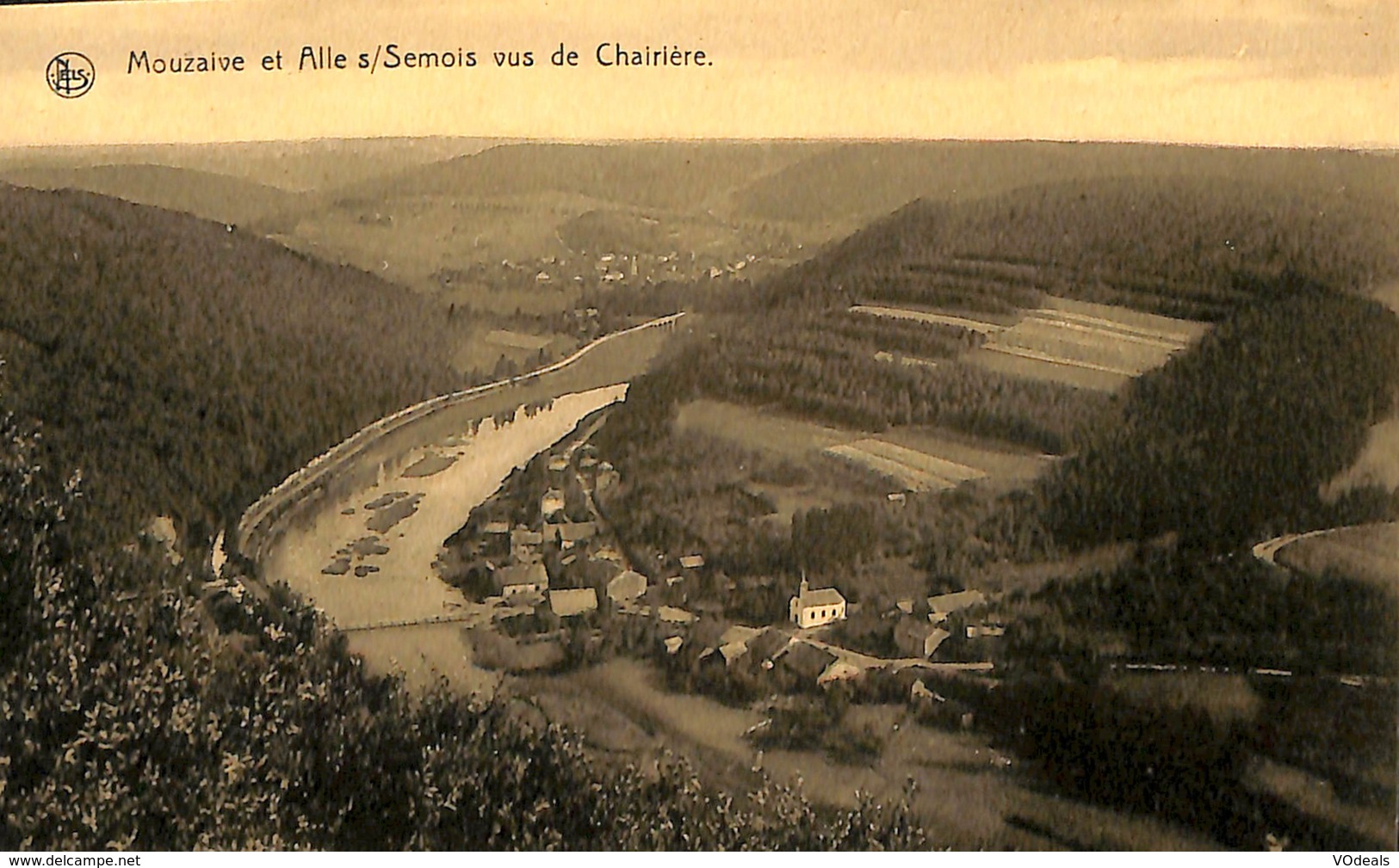 026 276 - CPA - Belgique - Mouzaive Et Alle S/Semois Vus De Chairière - Vresse-sur-Semois