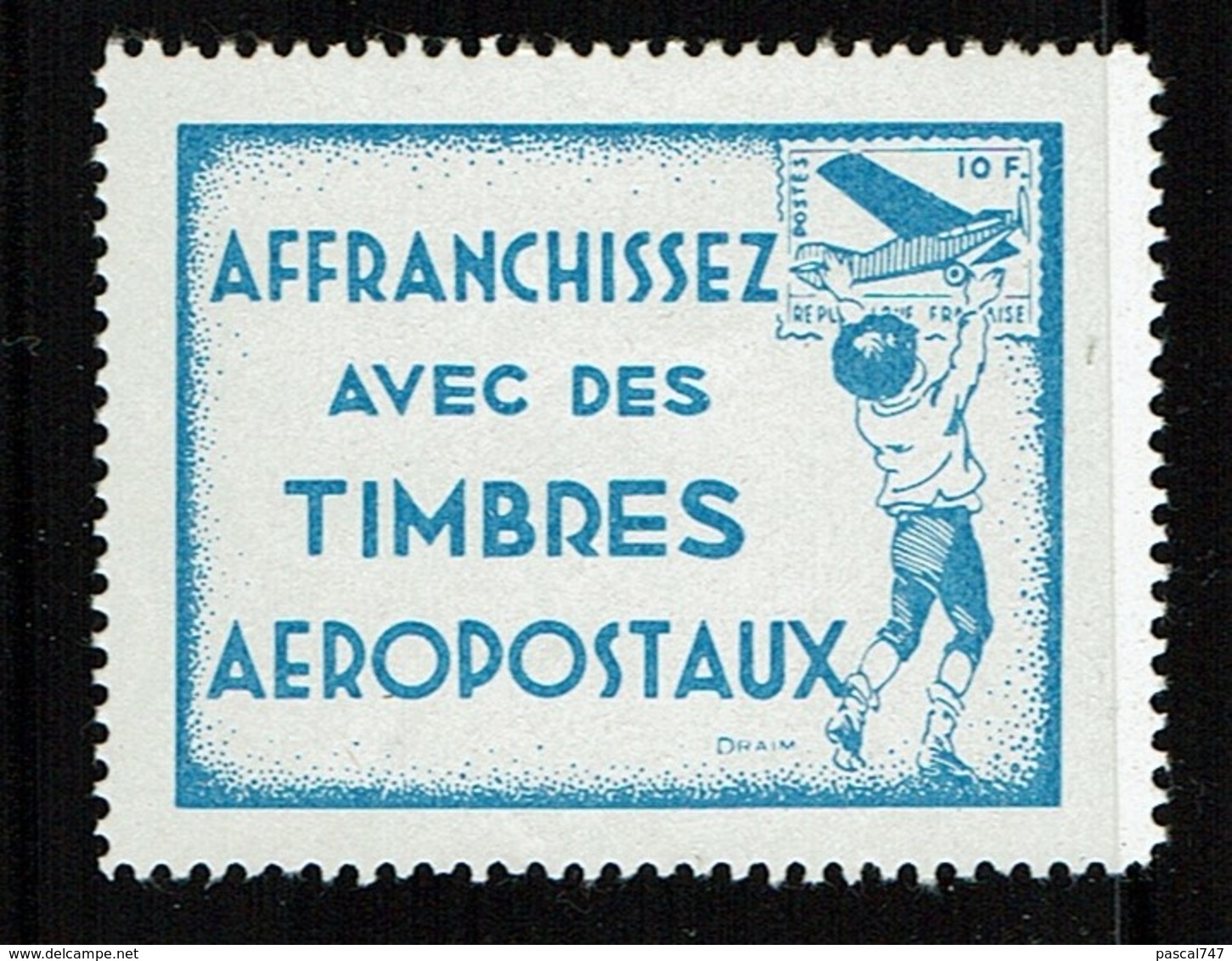 Draim Miard Du Feuillet 378  Aviation Avion Air Aeropostaux - Aviación