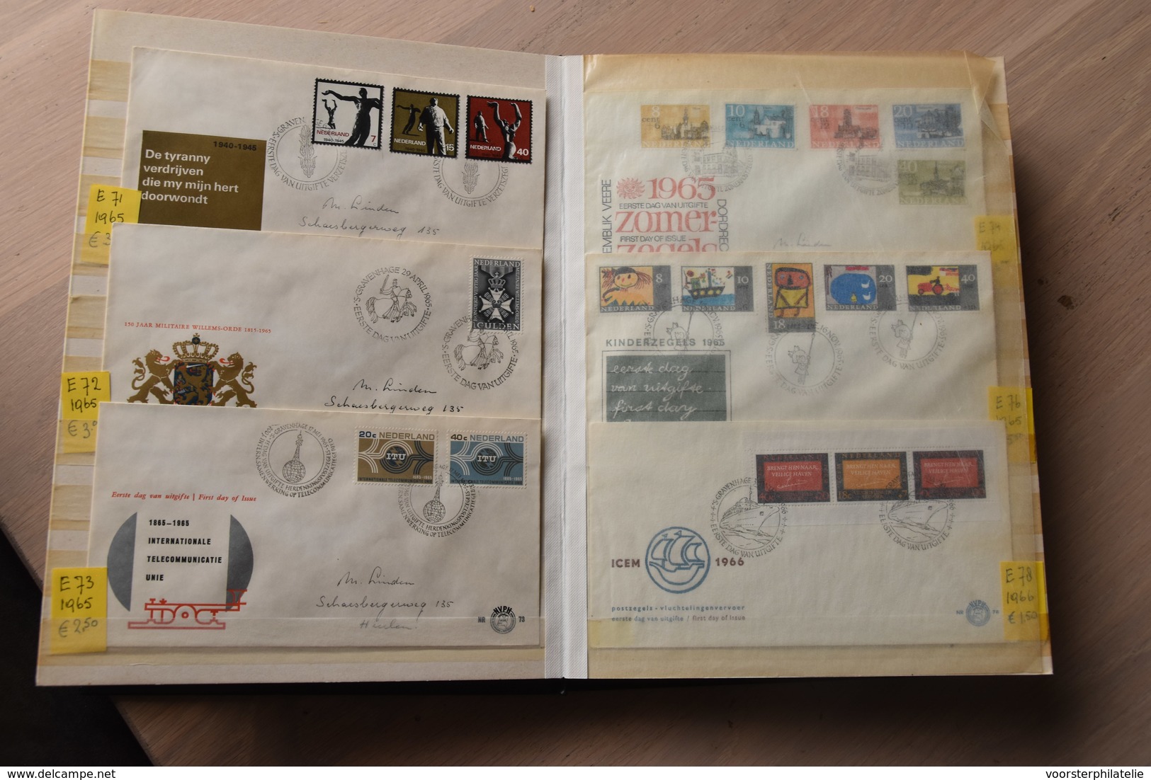 VD 1 ++ NETHERLANDS NEDERLAND LOT FDC'S USED AND BLANK. CHECK FOR PACKAGE SHIPMENT COSTS!!!!!!!