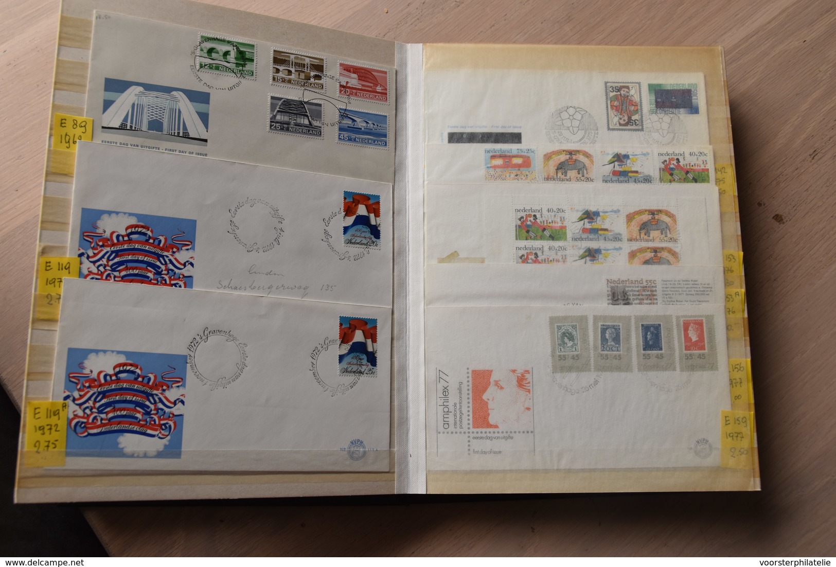 VD 1 ++ NETHERLANDS NEDERLAND LOT FDC'S USED AND BLANK. CHECK FOR PACKAGE SHIPMENT COSTS!!!!!!!