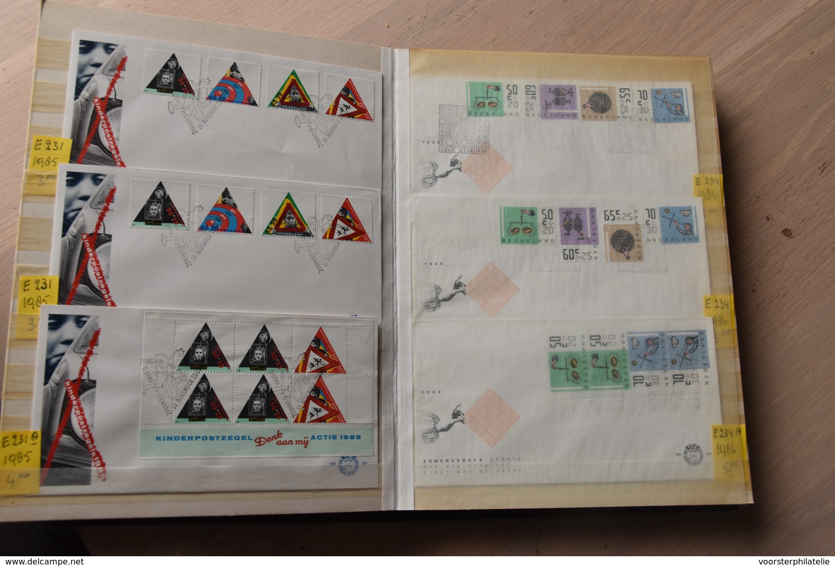 VD 1 ++ NETHERLANDS NEDERLAND LOT FDC'S USED AND BLANK. CHECK FOR PACKAGE SHIPMENT COSTS!!!!!!!