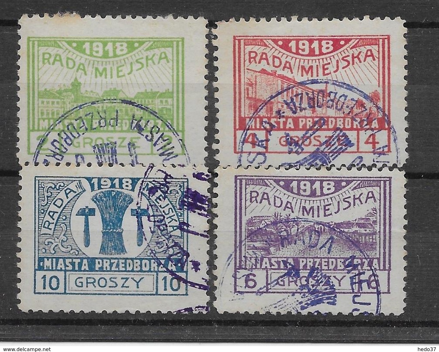 Pologne - Locaux Rada Miejska - Oblitérés - TB - Used Stamps