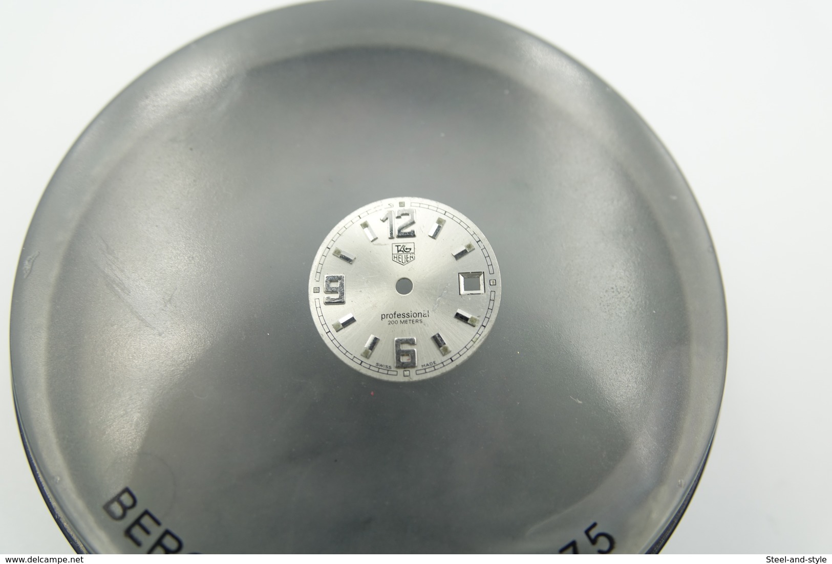 Watches PARTS : DIAL TAG HEUER PROFESSIONAL 2000 Series LADIES ** - Color : Silver - Original Vintage - Genuine Parts - Autres & Non Classés