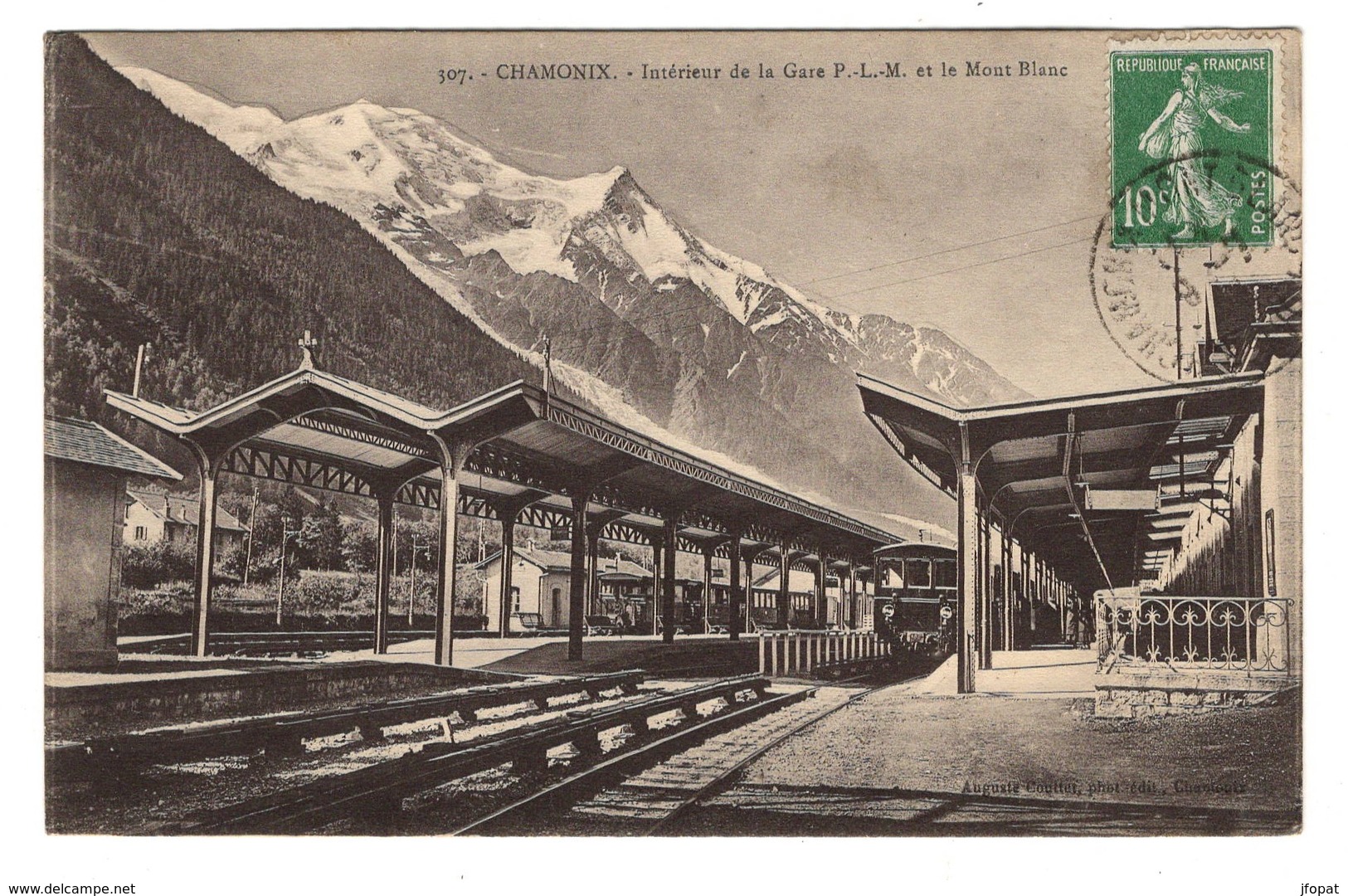 74 HAUTE SAVOIE - CHAMONIX Intérieur De La Gare - Chamonix-Mont-Blanc