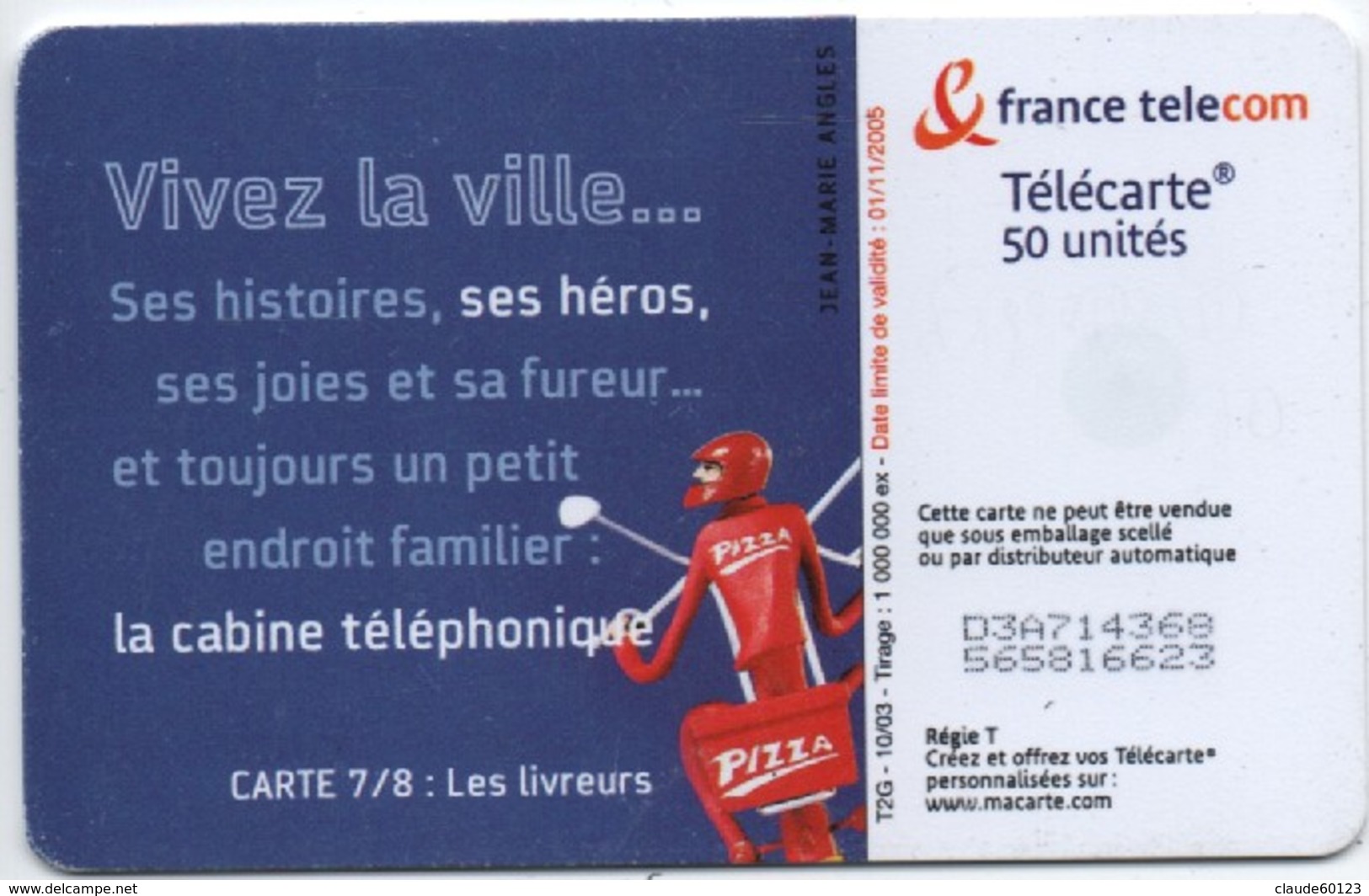 Télécarte Publique Française Réf F1292D Utilisée - Cote 24 € - ( TBE Voir Les 2 Scans Recto / Verso ) - - 2003