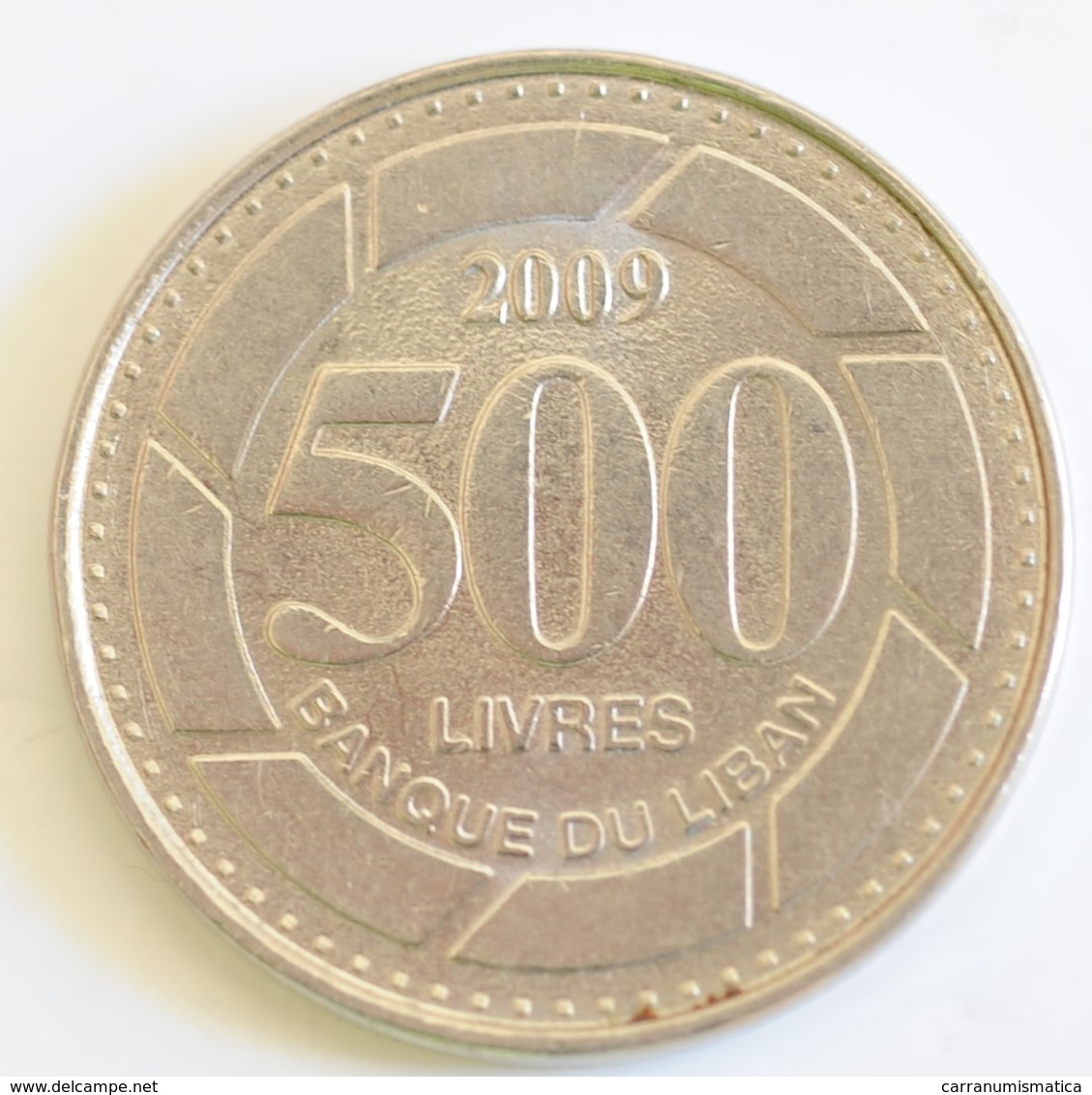 LIBANO 500 LIVRES 2009 - Libano