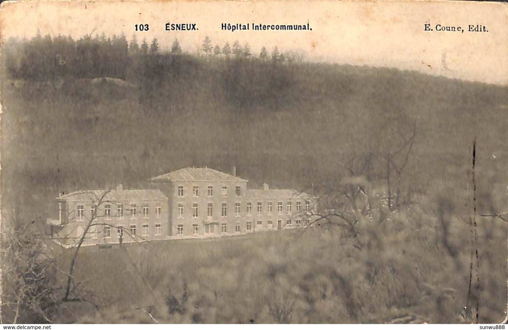 Esneux - Hôpital Intercommunal (E. Coune 1910) (prix Fixe) - Esneux