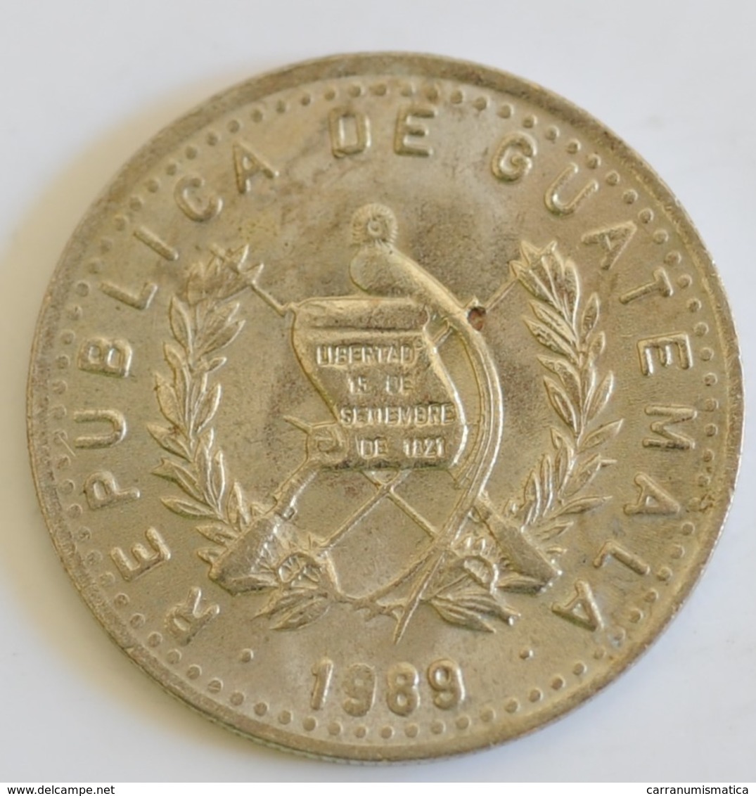 GUATEMALA 10 CENTAVOS 1989 - Guatemala