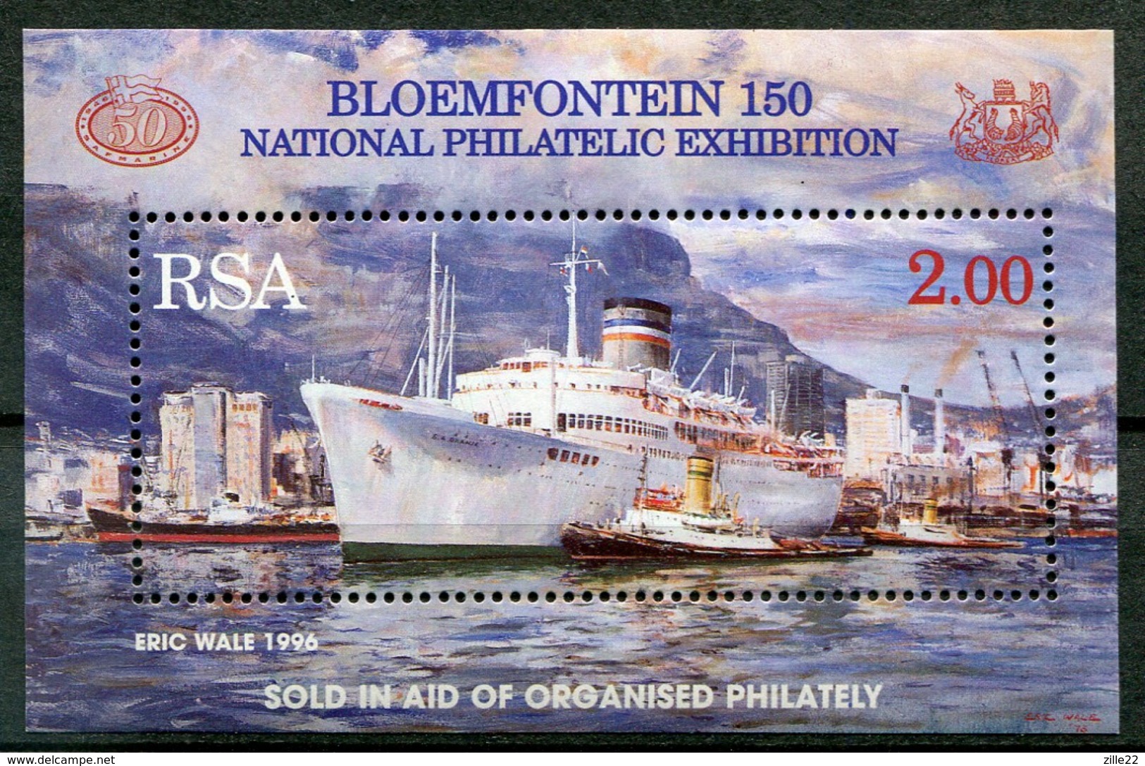 South Africa Mi# Block 48 Postfrisch/MNH - Ships - Sonstige & Ohne Zuordnung