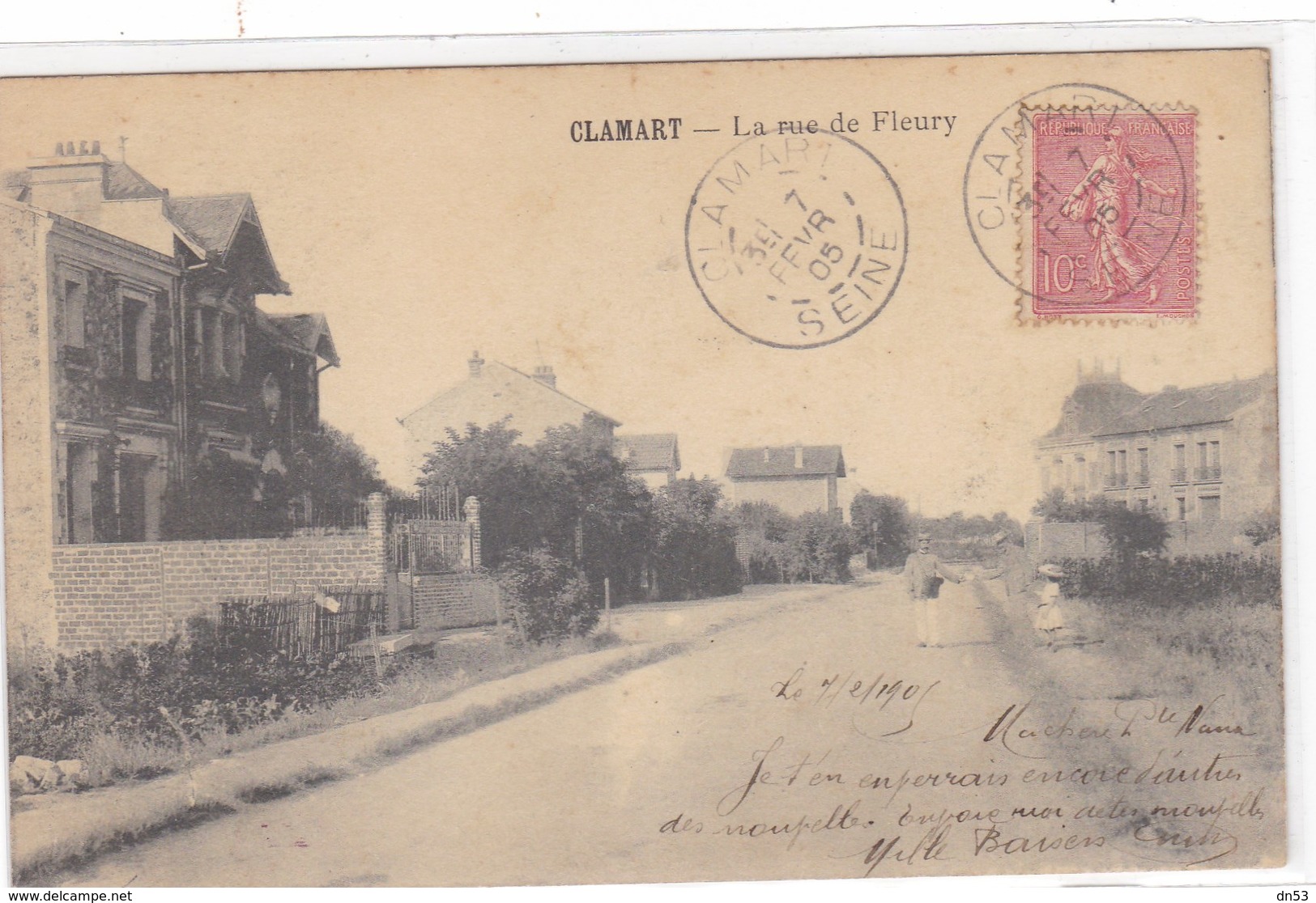 Hauts-de-Seine - Clamart - La Rue De Fleury - Clamart