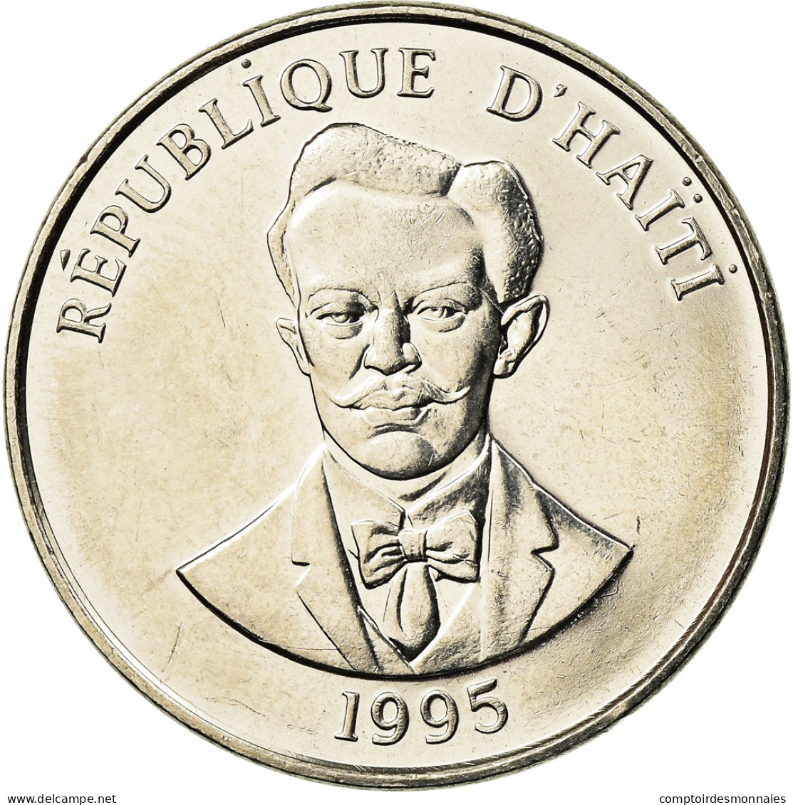 Monnaie, Haïti, 20 Centimes, 1995, SUP, Nickel Plated Steel, KM:152a - Haití