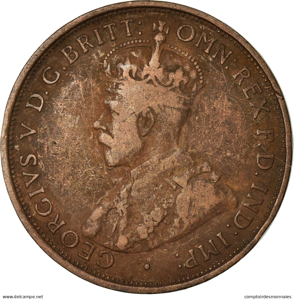 Monnaie, Australie, George V, Penny, 1911, TB+, Bronze, KM:23 - Penny