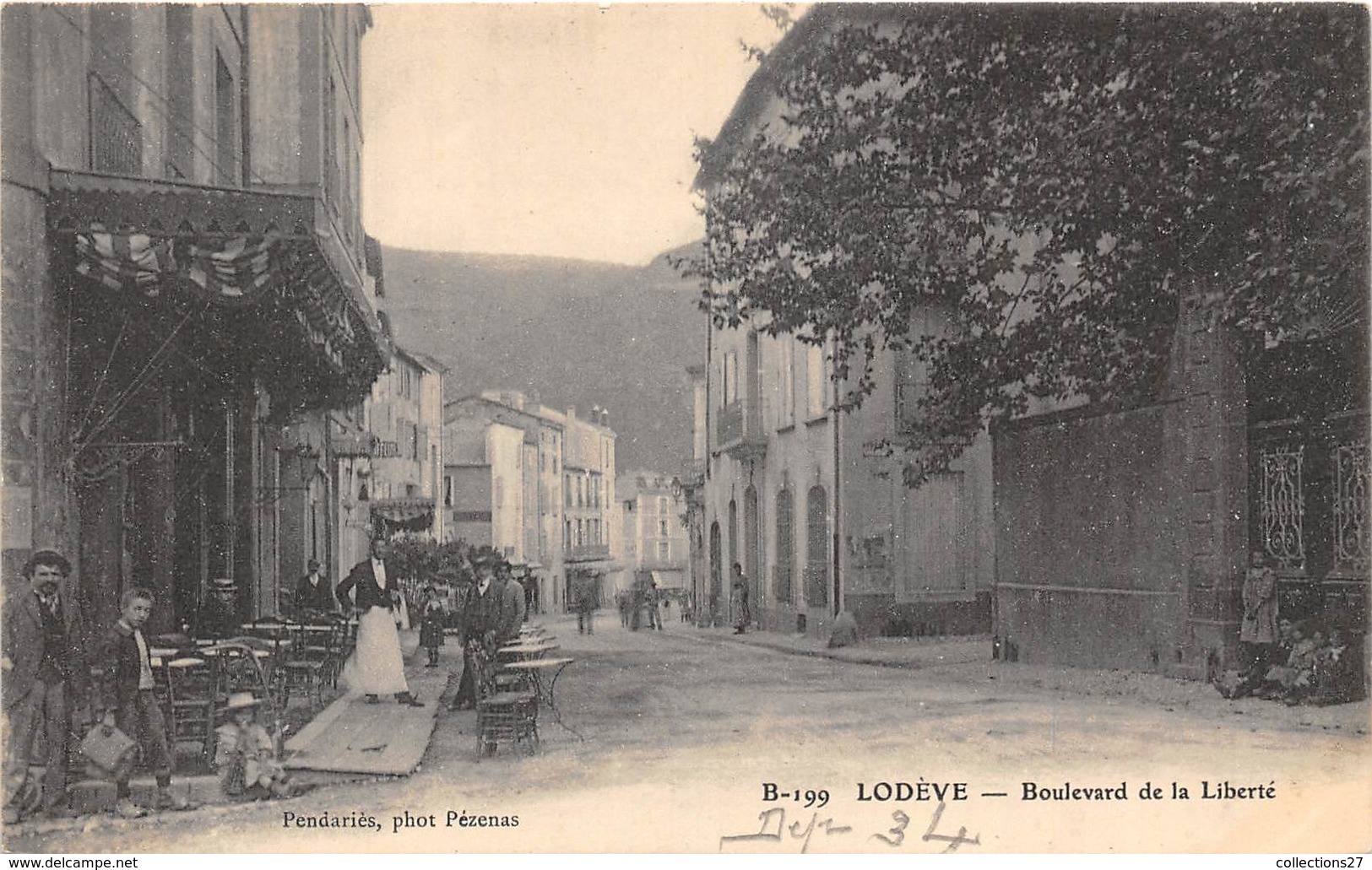 34-LODEVE- BOULEVARD DE LA LIBERTE - Lodeve