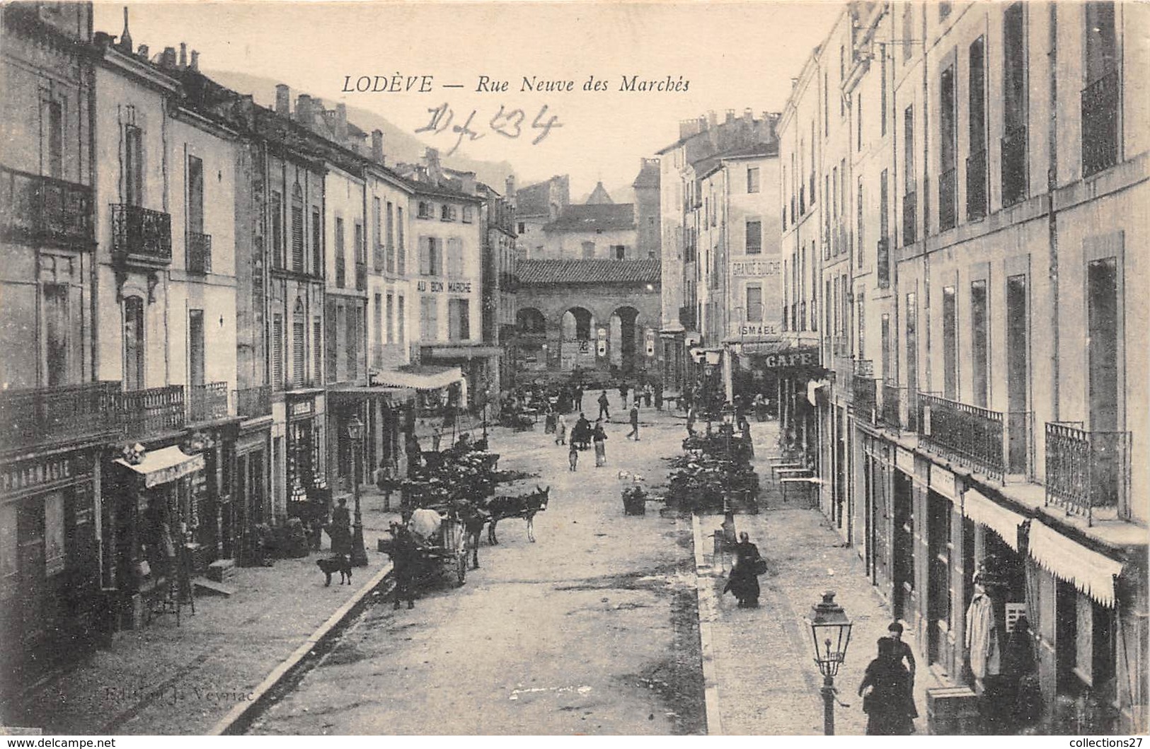 34-LODEVE- RUE NEUVE DES MARCHES - Lodeve