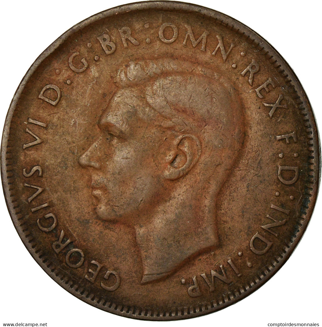 Monnaie, Australie, George VI, Penny, 1941, TB, Bronze, KM:36 - Penny