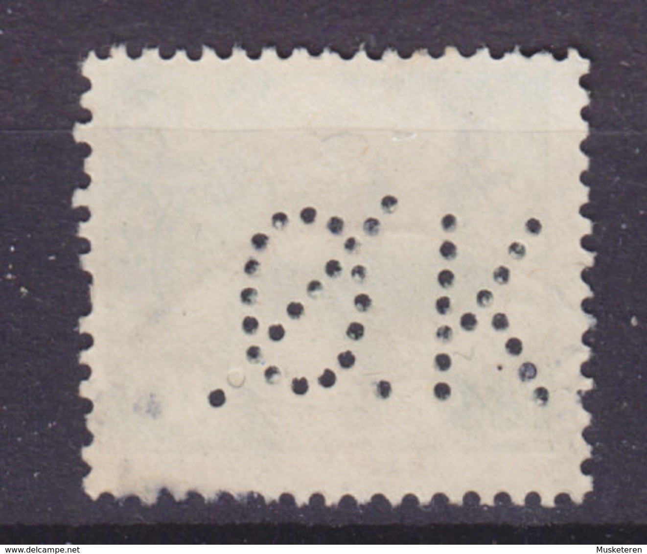 Denmark Perfin Perforé Lochung (Ø07) 'Ø.K.' Det Østasiatiske Kompagni 'East Asiatic Company' (2 Scans) - Errors, Freaks & Oddities (EFO)