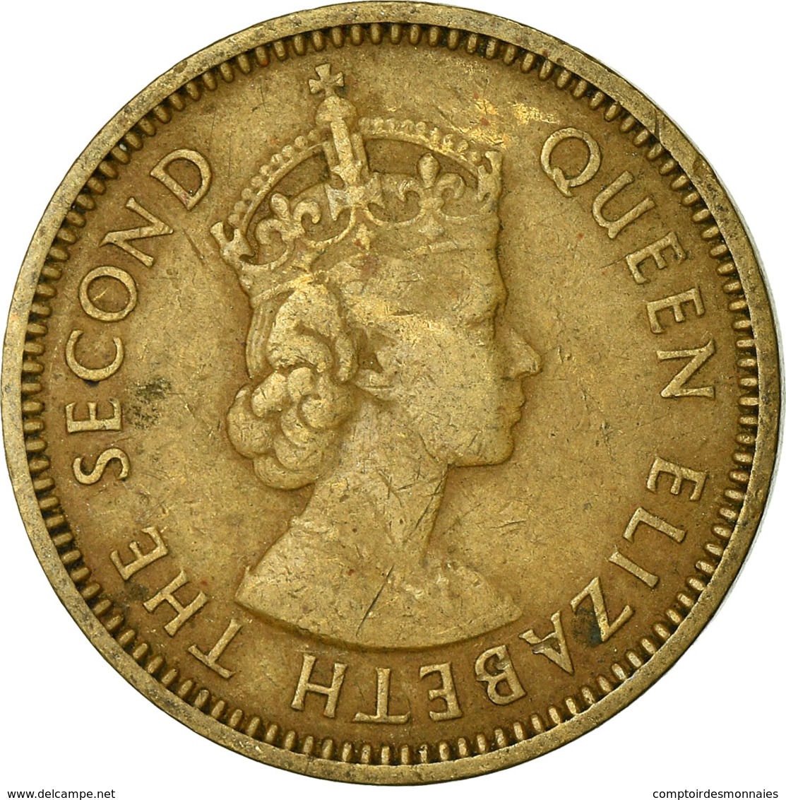 Monnaie, British Honduras, Elizabeth II, 5 Cents, 1963, TTB, Nickel-brass, KM:31 - Honduras