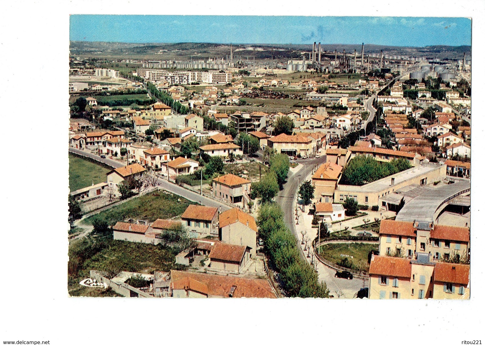 Cpm - 13 - BERRE - Vue Générale Aérienne - Usine SHELL - A 13 014 45-9 CIM - - Sonstige & Ohne Zuordnung