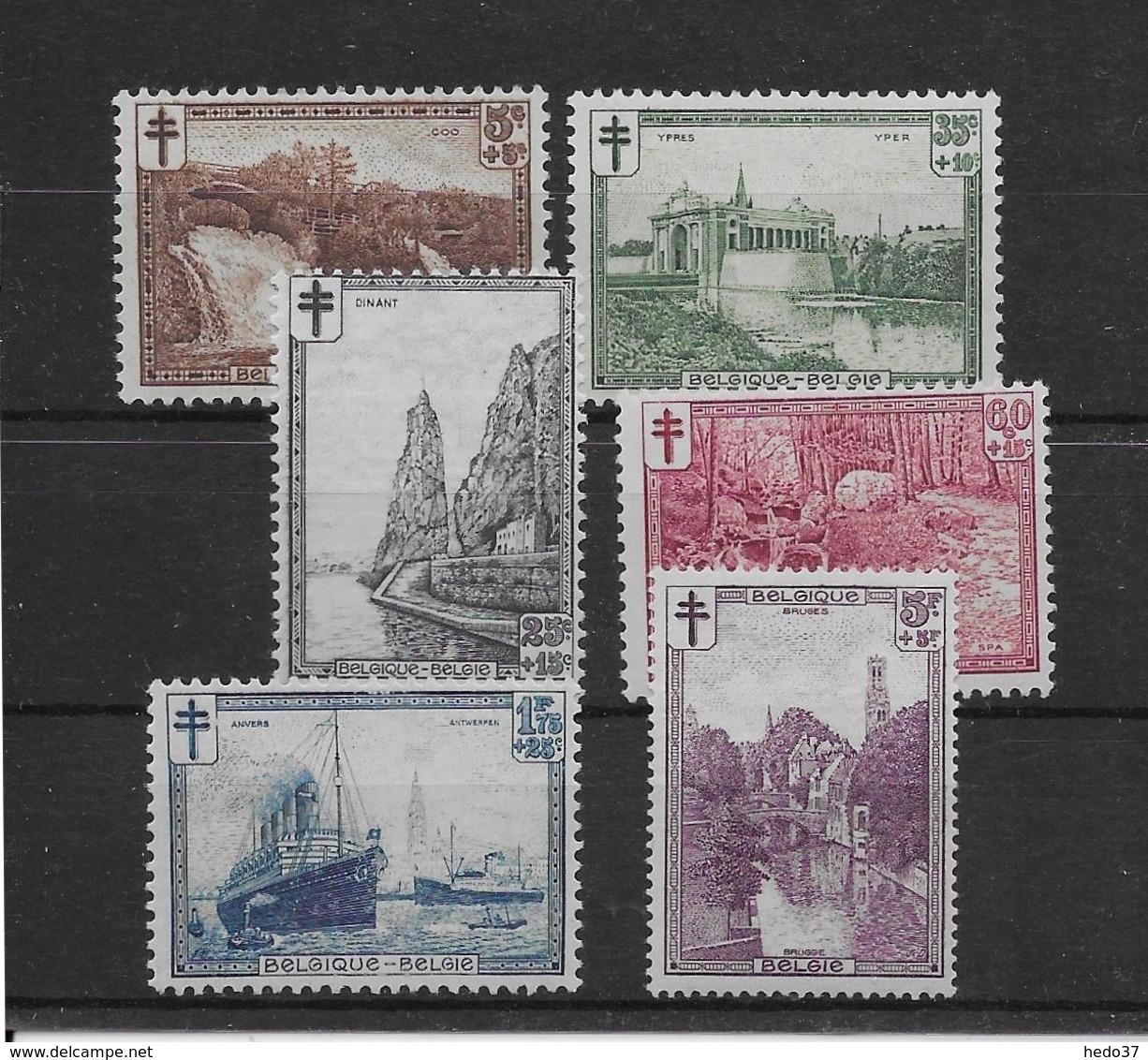 Belgique N°293/298 - Neufs ** Sans Charnière - N°293 & 295 Neufs * Avec Charnière - TB - Nuevos