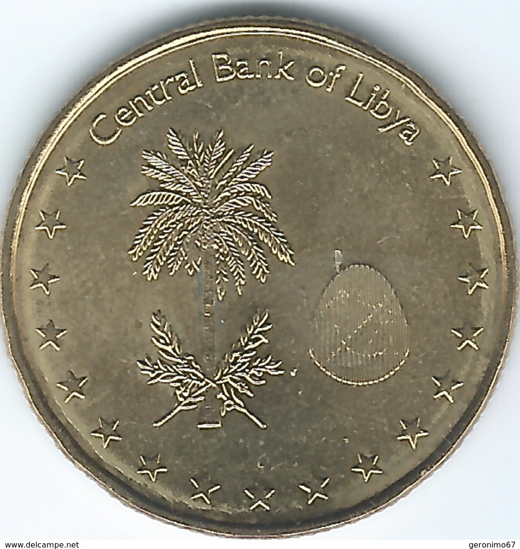 Libya - 1435 - 2014 - ¼ Dinar - KM34 - Libia