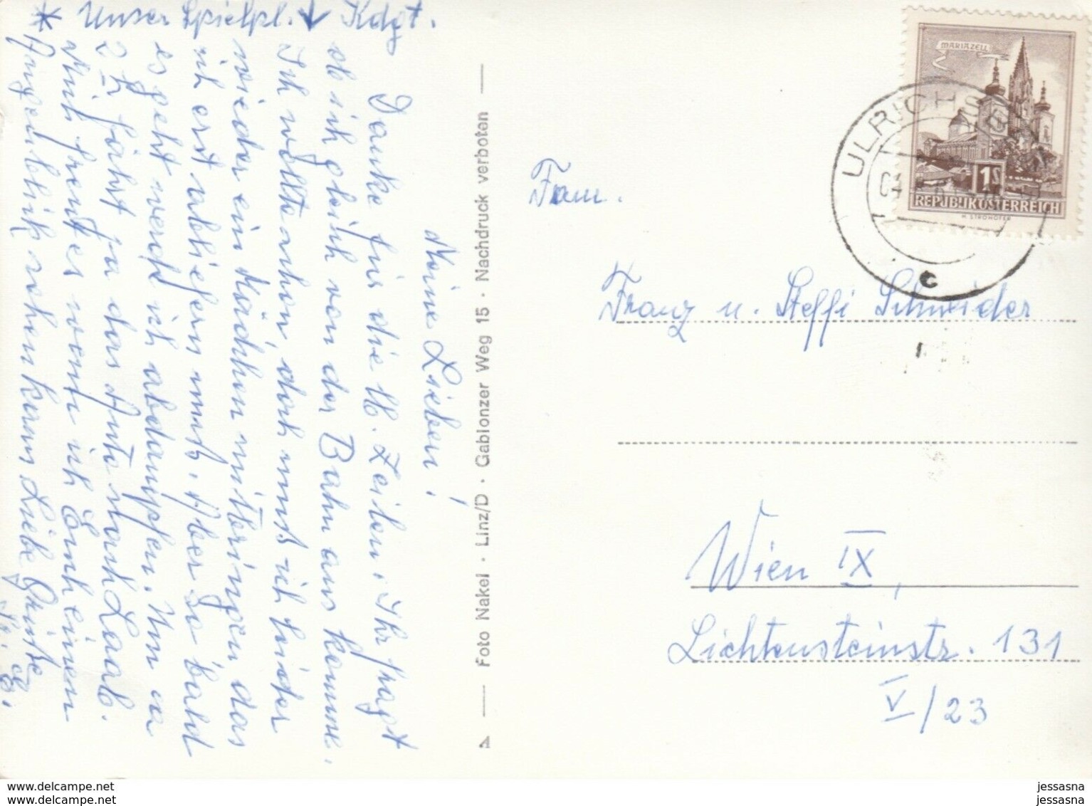 AK - Oberösterreich - ULRICHSBERG (Bez. Rohrbach) - Fliegeraufnahme 1960 - Rohrbach