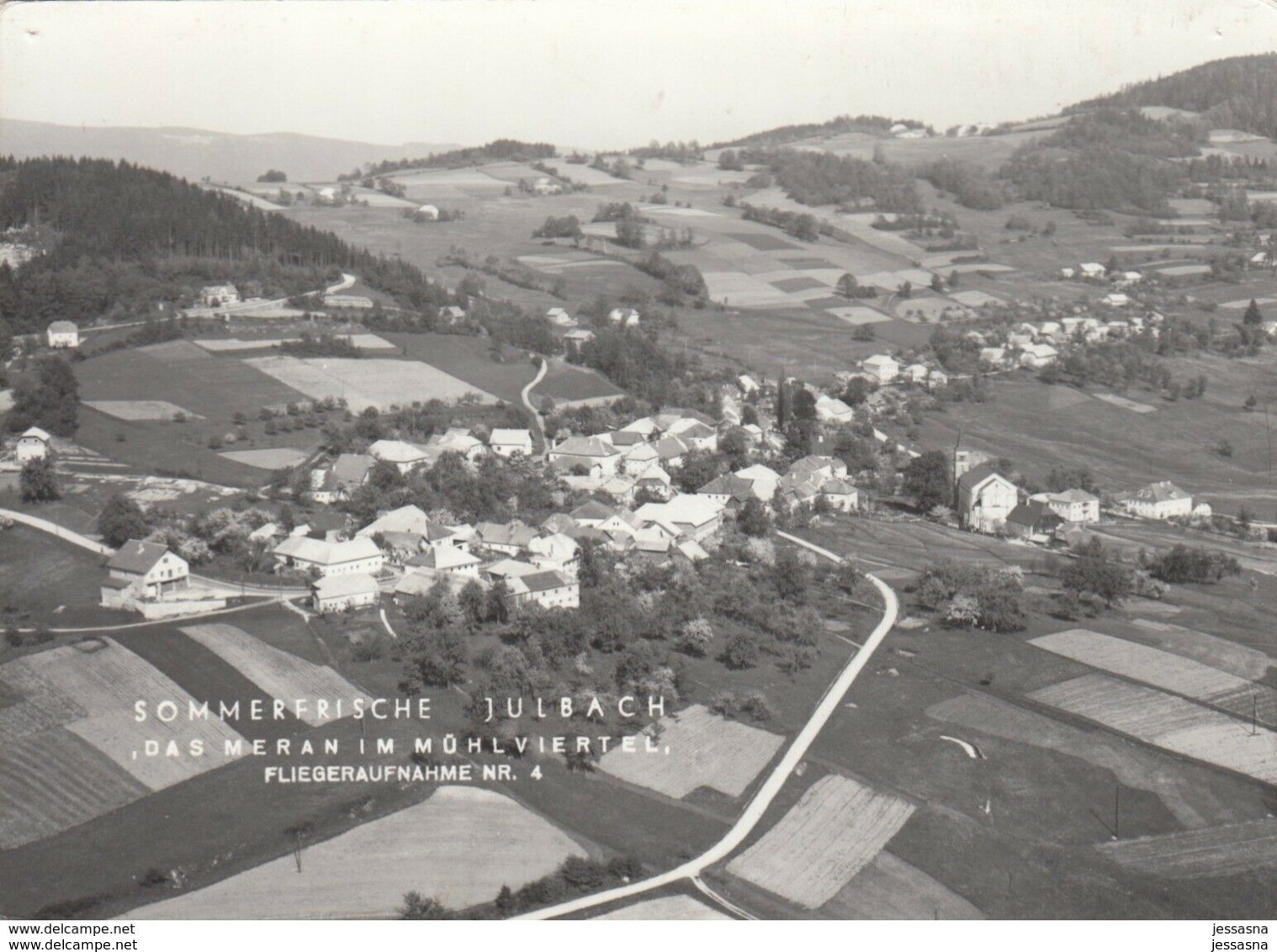 AK - Oberösterreich - JULBACH (Bez. Rohrbach) - Fliegeraufnahme 1963 - Rohrbach