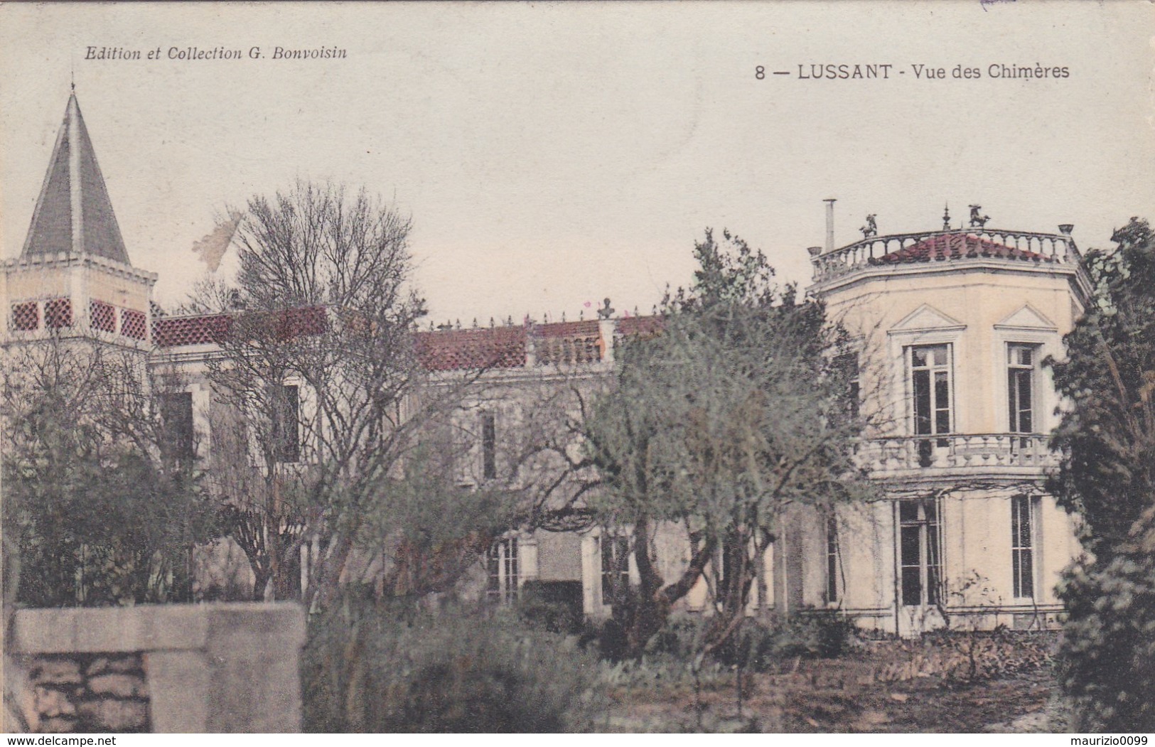 FRANCIA - CARTOLINA - LUSSANT - VUE DES CHIMèRES- VIAGGIATA PER PARIS - Autres & Non Classés