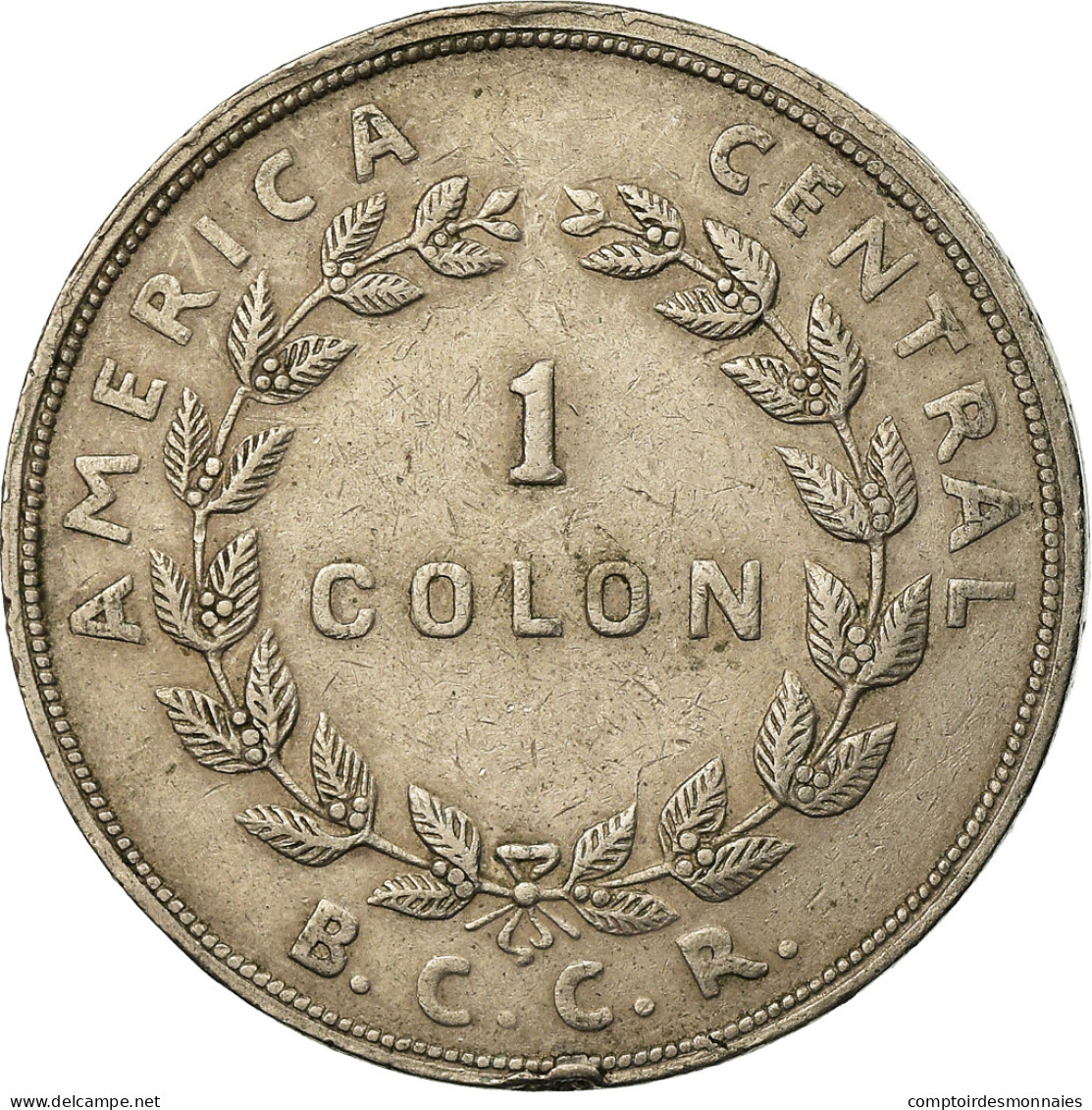 Monnaie, Costa Rica, Colon, 1965, TTB, Copper-nickel, KM:186.2 - Costa Rica