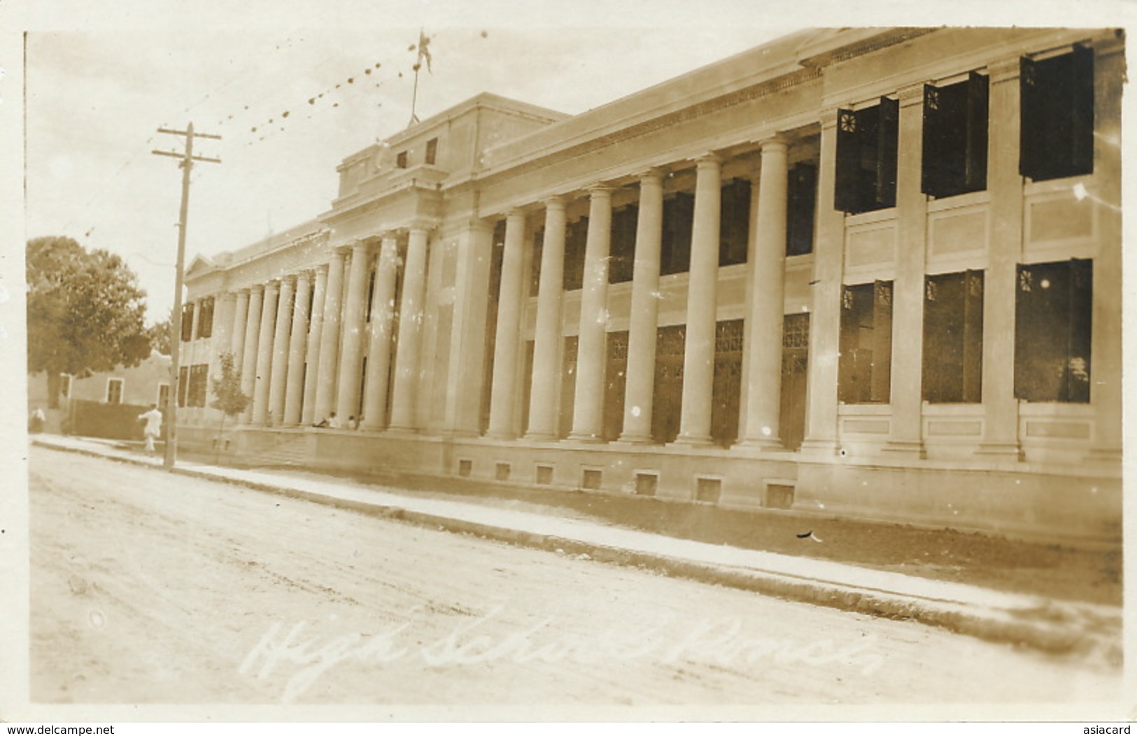 Real Photo Ponce High School - Puerto Rico