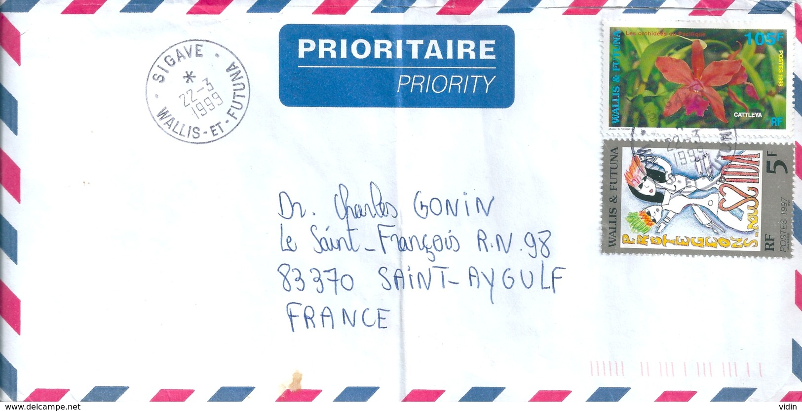 FRANCE WALLIS ET FUTUNA Sigave Bel Affranchissement - Briefe U. Dokumente
