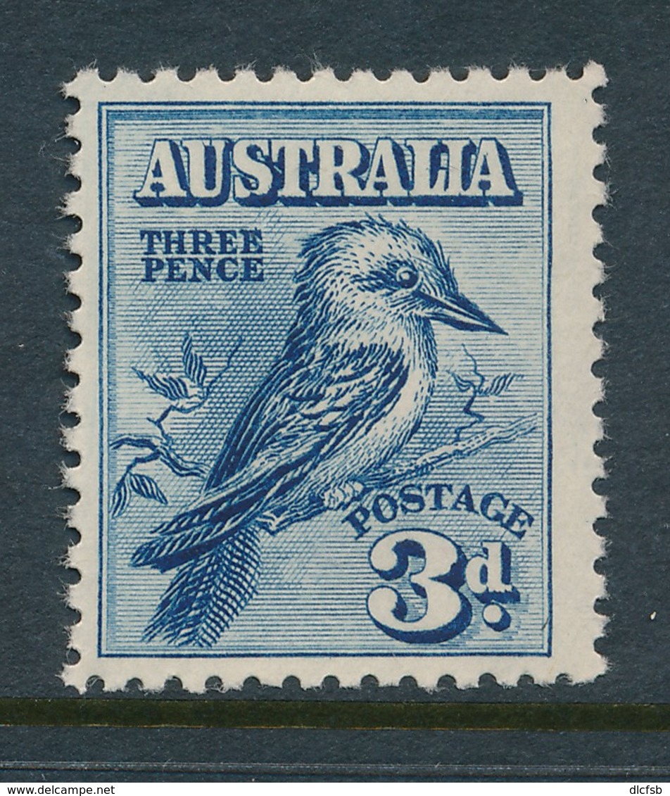 AUSTRALIA, 1928 3d Kookaburra Fine Light MM - Ungebraucht