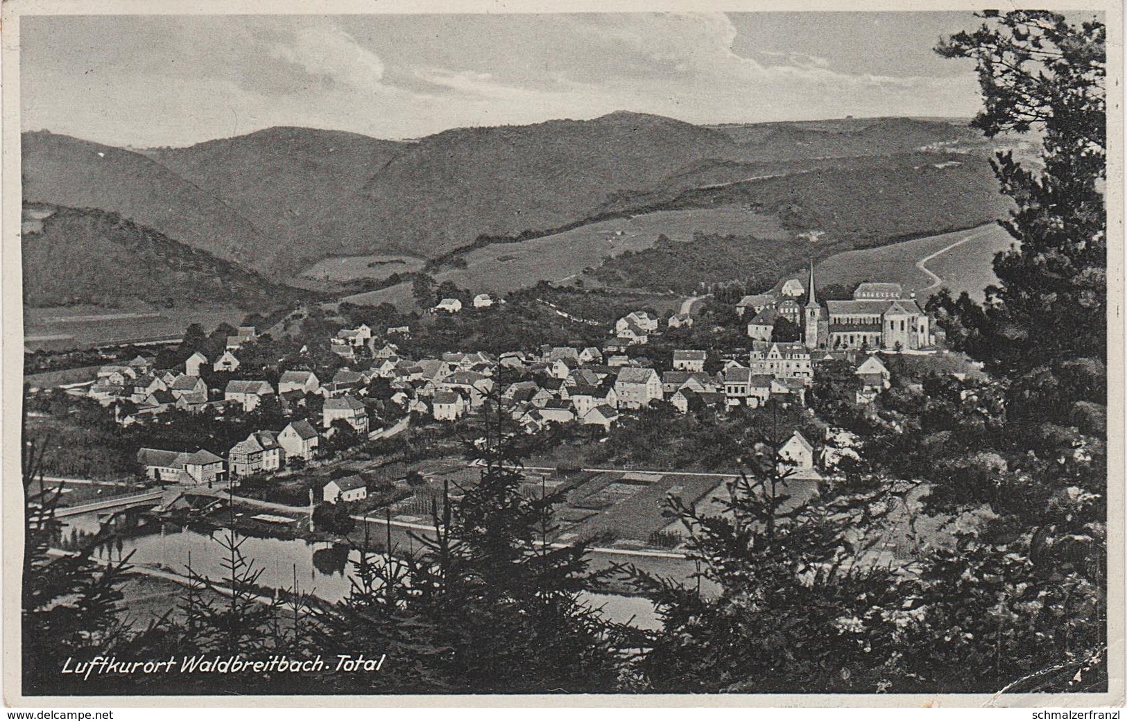 AK Waldbreitbach A Hausen Wied Rossbach Breitscheid Bad Hönningen Willroth Niederbreitbach Kurtscheid Rengsdorf Linz - Bad Hönningen