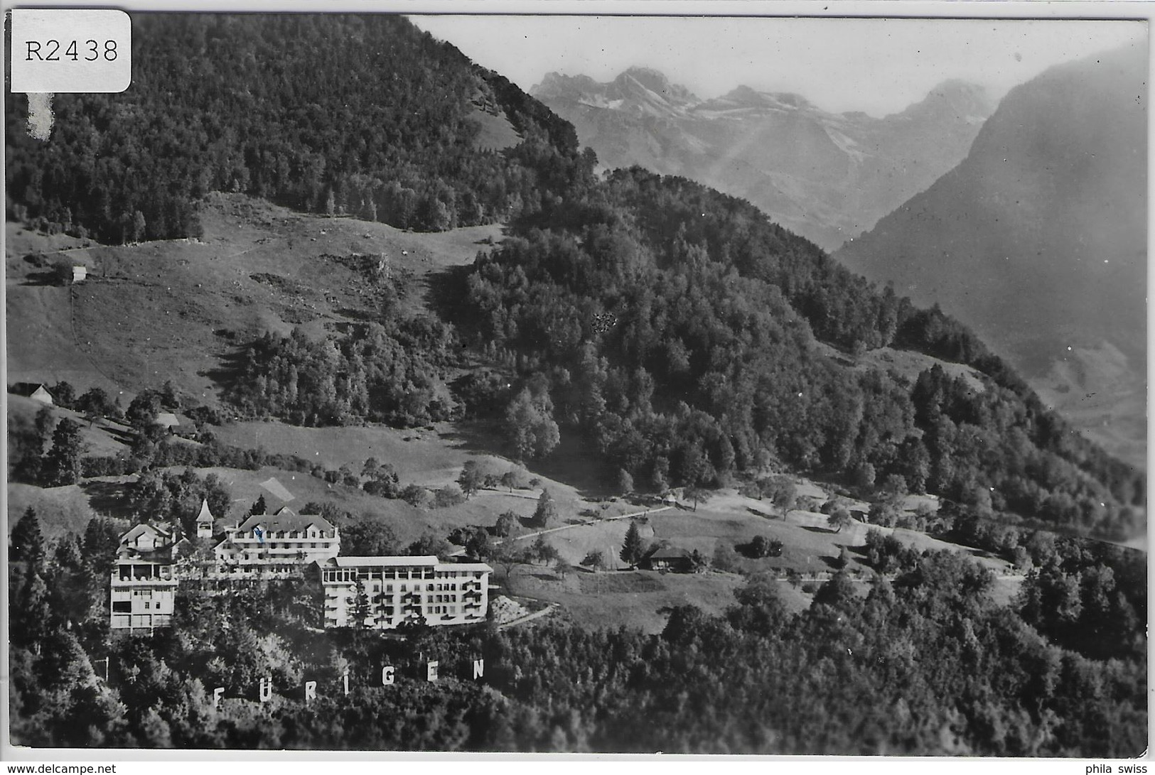 Fliegeraufnahme Hotel Fürigen über Dem Vierwaldstättersee - Other & Unclassified