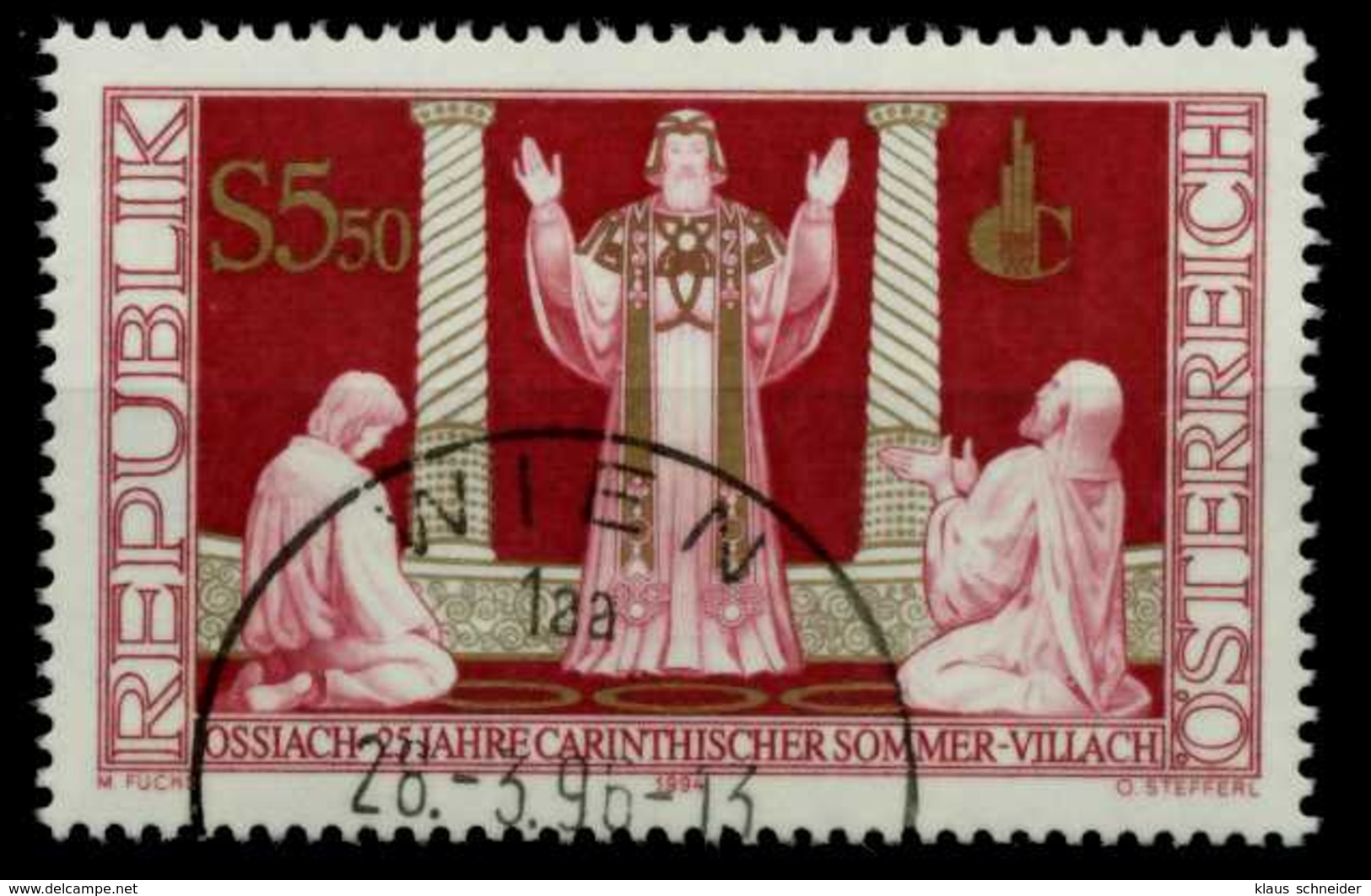 ÖSTERREICH 1994 Nr 2129 Zentrisch Gestempelt X8152DE - Usados