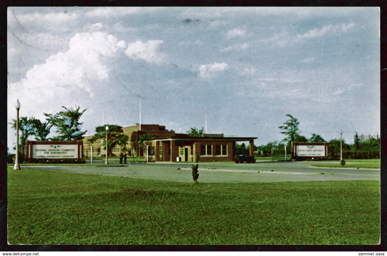 West Gate  -  Langley Air Force Base / Virginia  -  Ansichtskarte Ca. 1965    (12895) - Hampton