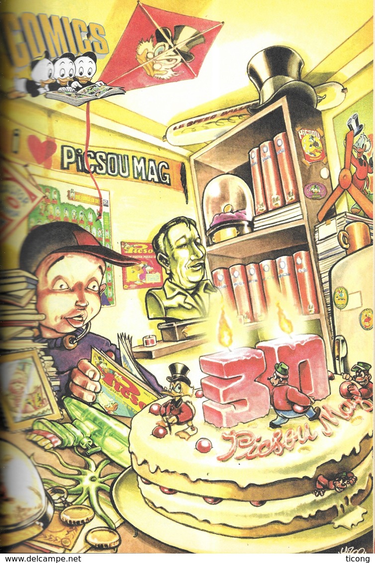 PICSOU MAGAZINE SPECIAL 30 ANS JUIN 2002 - L EUROS, LE SEIGNEURS DES ANNEAUX, JEUX VIDEOS, MISS DONALDVILLE 1972... - Picsou Magazine